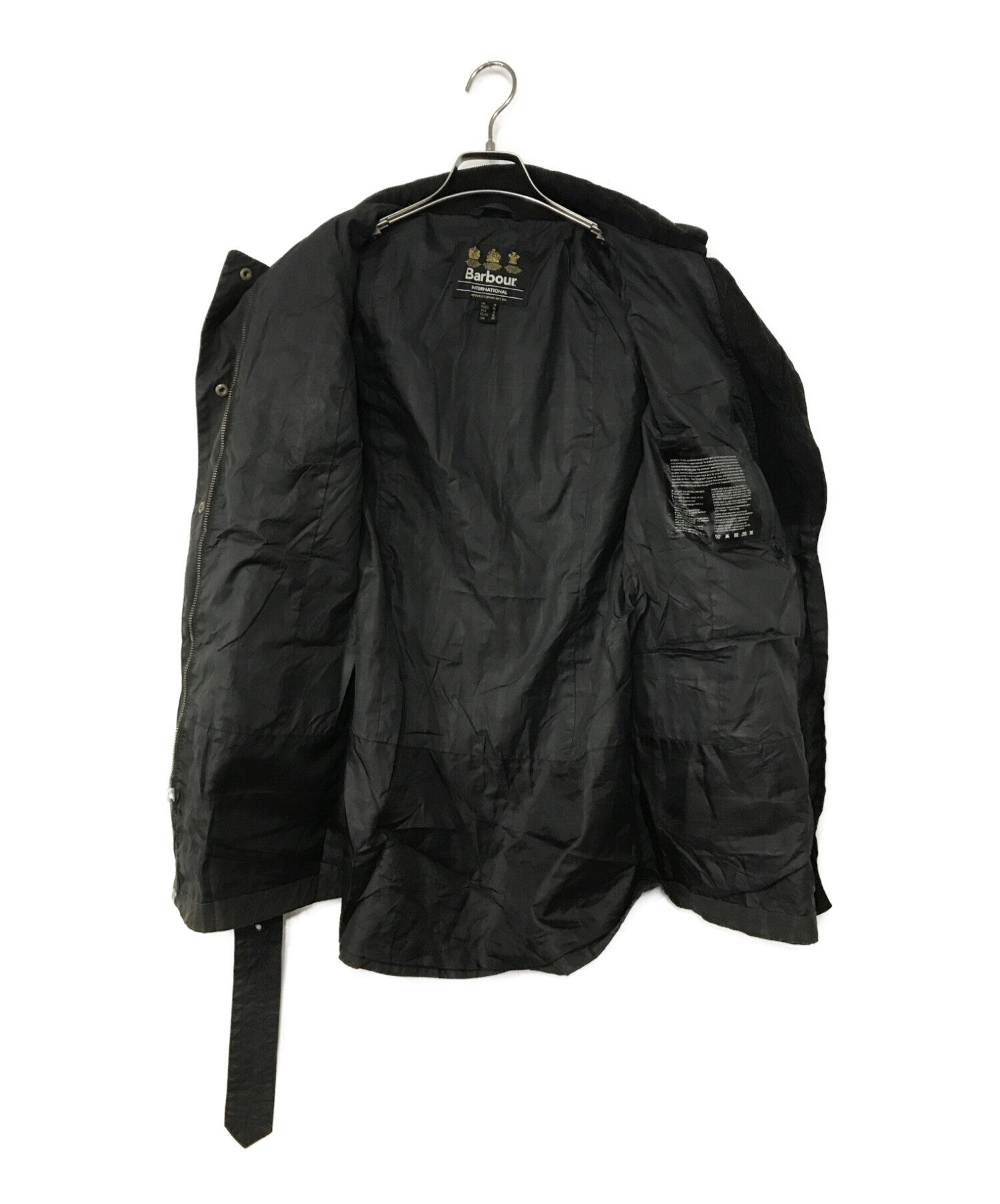 中古・古着通販】Barbour (バブアー) INTERNATIONAL ブラック サイズ:36｜ブランド・古着通販 トレファク公式【TREFAC  FASHION】スマホサイト