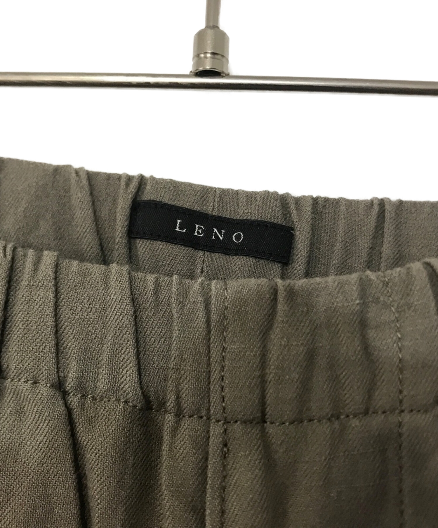 中古・古着通販】leno (リノ) TROUSERS PANTS グレー サイズ:2 