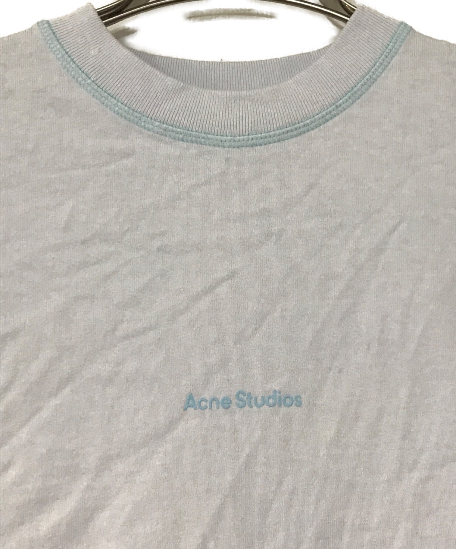 中古・古着通販】ACNE STUDIOS (アクネストゥディオス) ロゴTシャツ