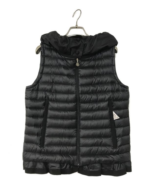 中古・古着通販】MONCLER (モンクレール) ダウンベスト ブラック サイズ:1｜ブランド・古着通販 トレファク公式【TREFAC  FASHION】スマホサイト