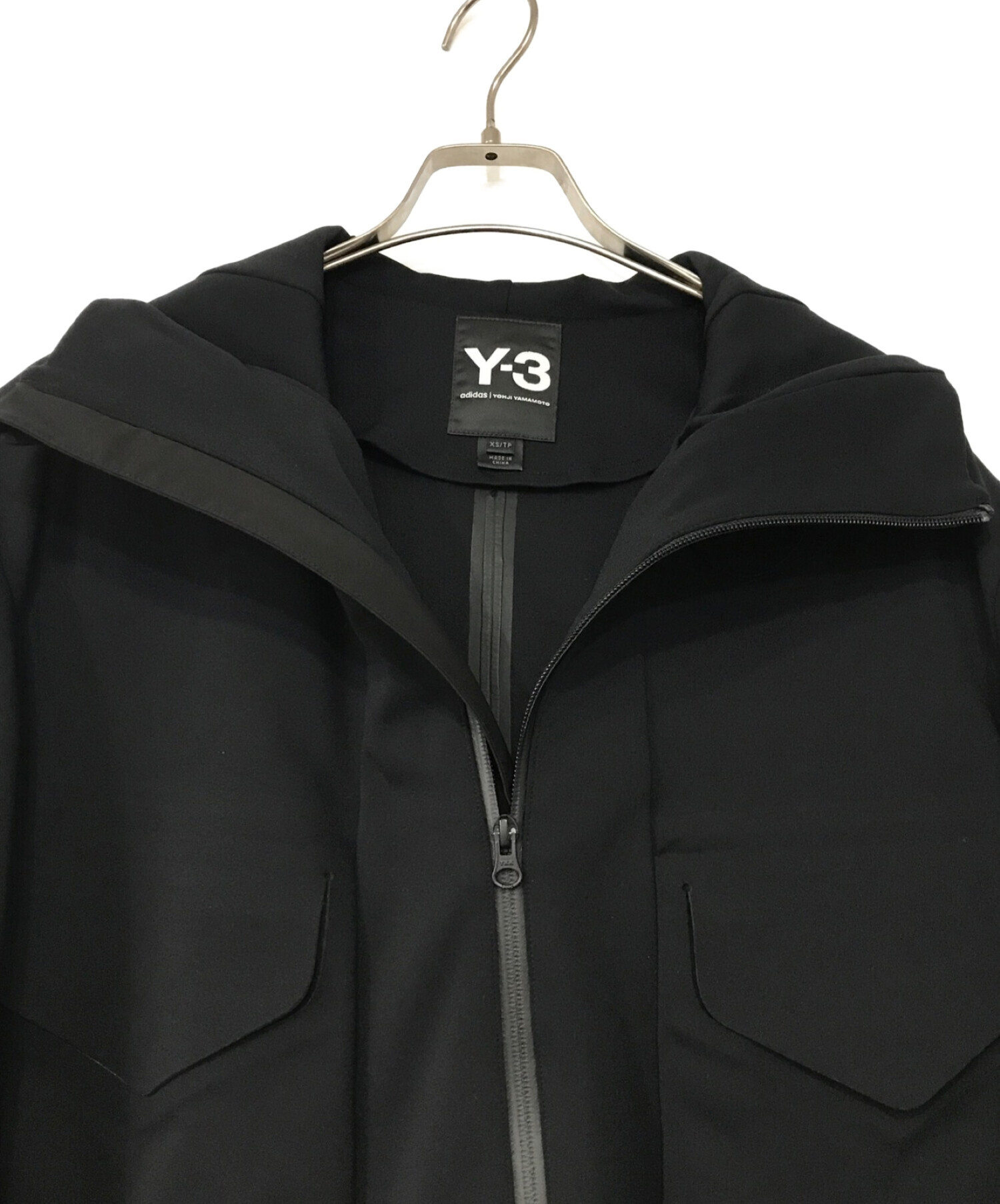 Y-3 (ワイスリー) ラックスフューチャーモッズコート ブラック サイズ:XS