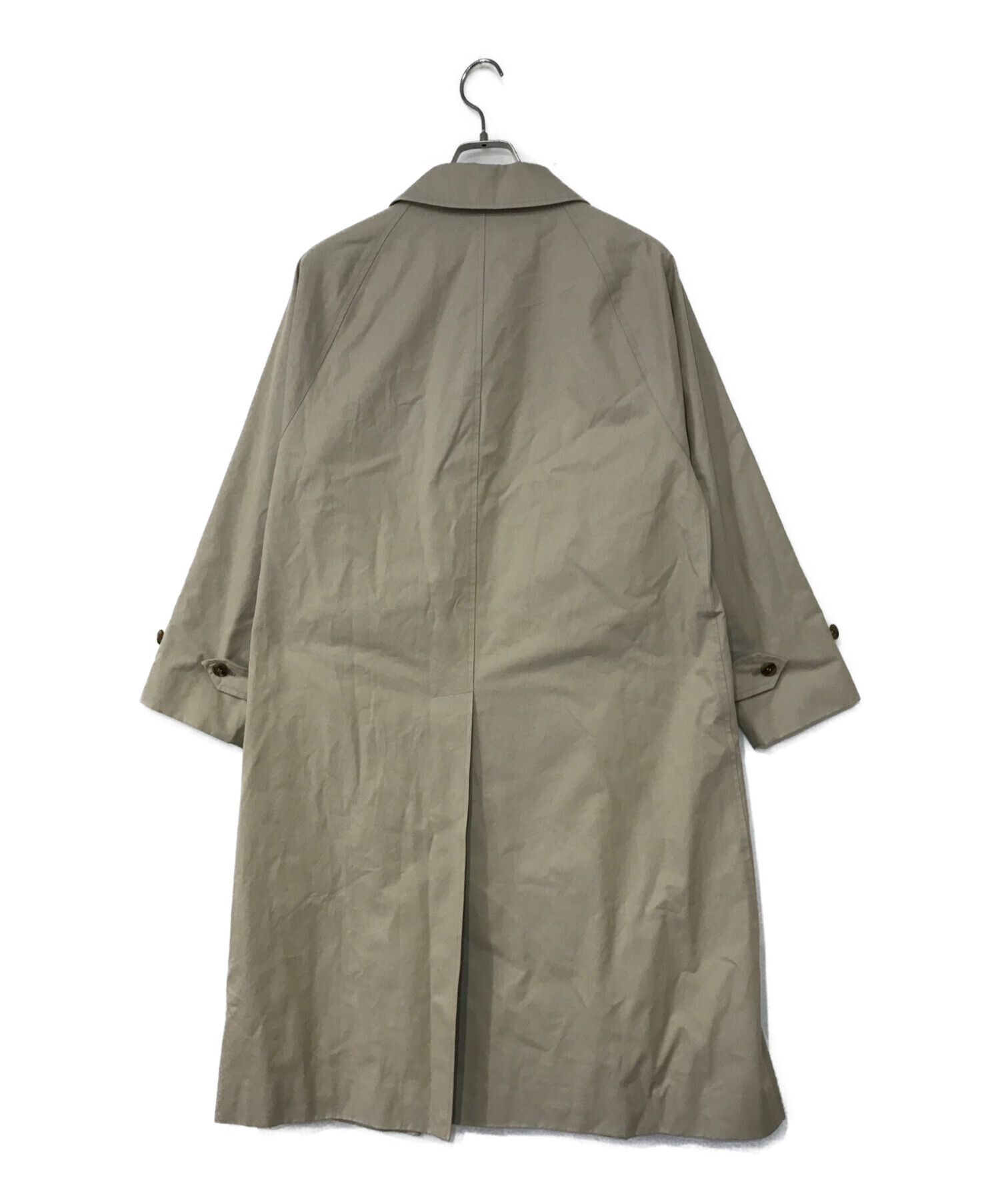 中古・古着通販】leno (リノ) BAL COLLAR COAT ベージュ サイズ:ＸＳ