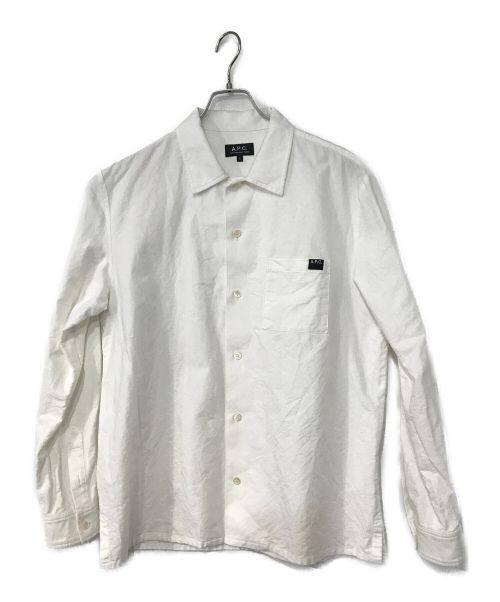 中古・古着通販】A.P.C. (アー・ペー・セー) シャツ ホワイト サイズ:L