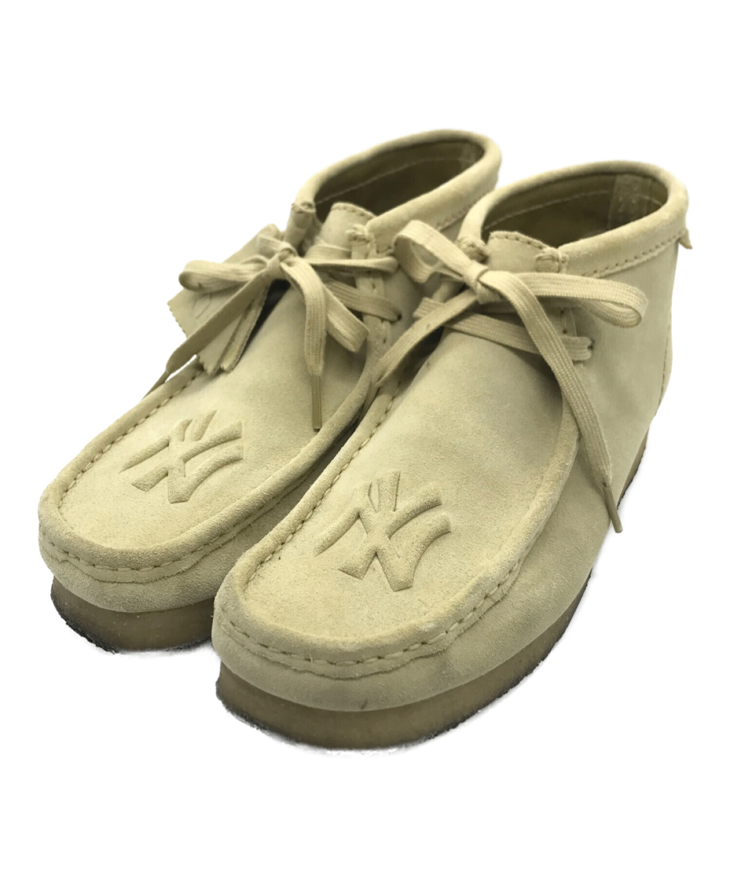 中古・古着通販】MLB for Clarks Originals (エムエルビーフォークラークスオリジナルズ) KITH (キス) Wallabee  Hi Yankees 