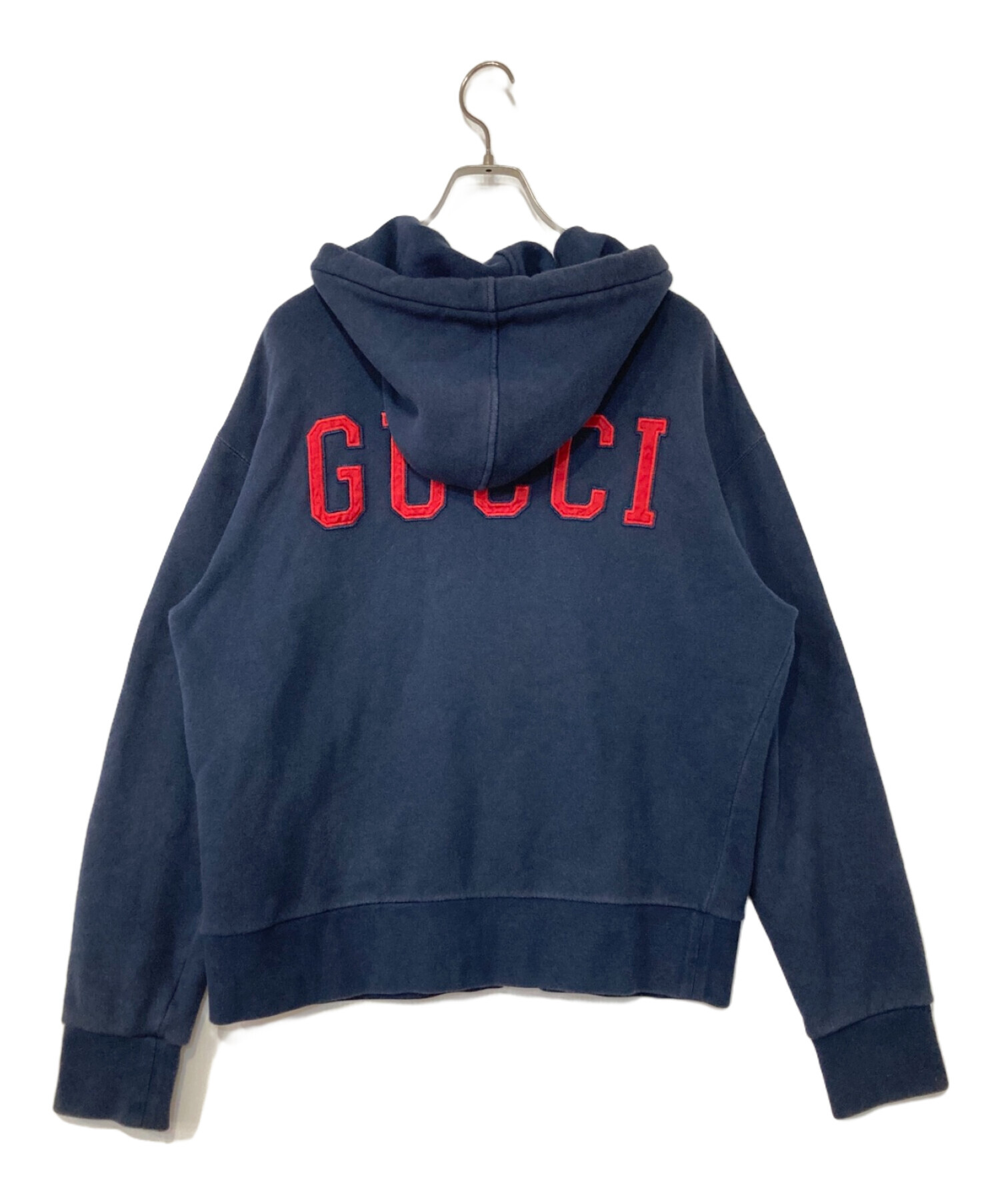 GUCCI (グッチ) NYジップパーカー ネイビー サイズ:S