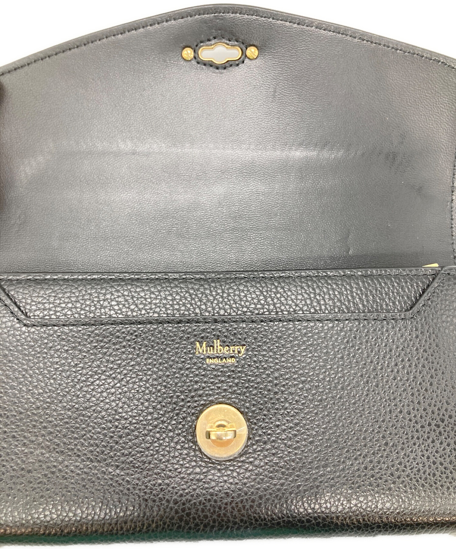 中古・古着通販】MULBERRY (マルベリー) 長財布 ブラック｜ブランド・古着通販 トレファク公式【TREFAC FASHION】スマホサイト