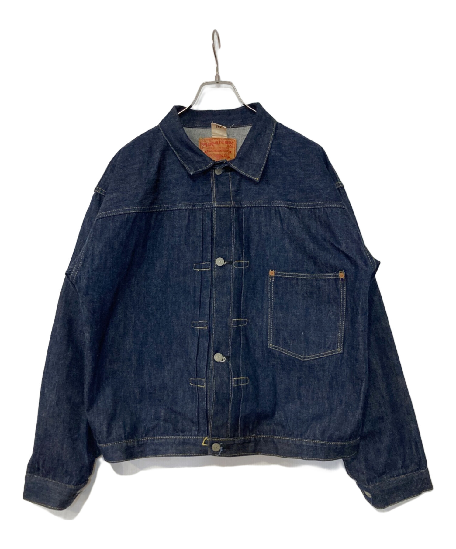 SUGAR CANE (シュガーケーン) 13.5oz. BLUE DENIM BLOUSE “1946” MODEL インディゴ サイズ:46