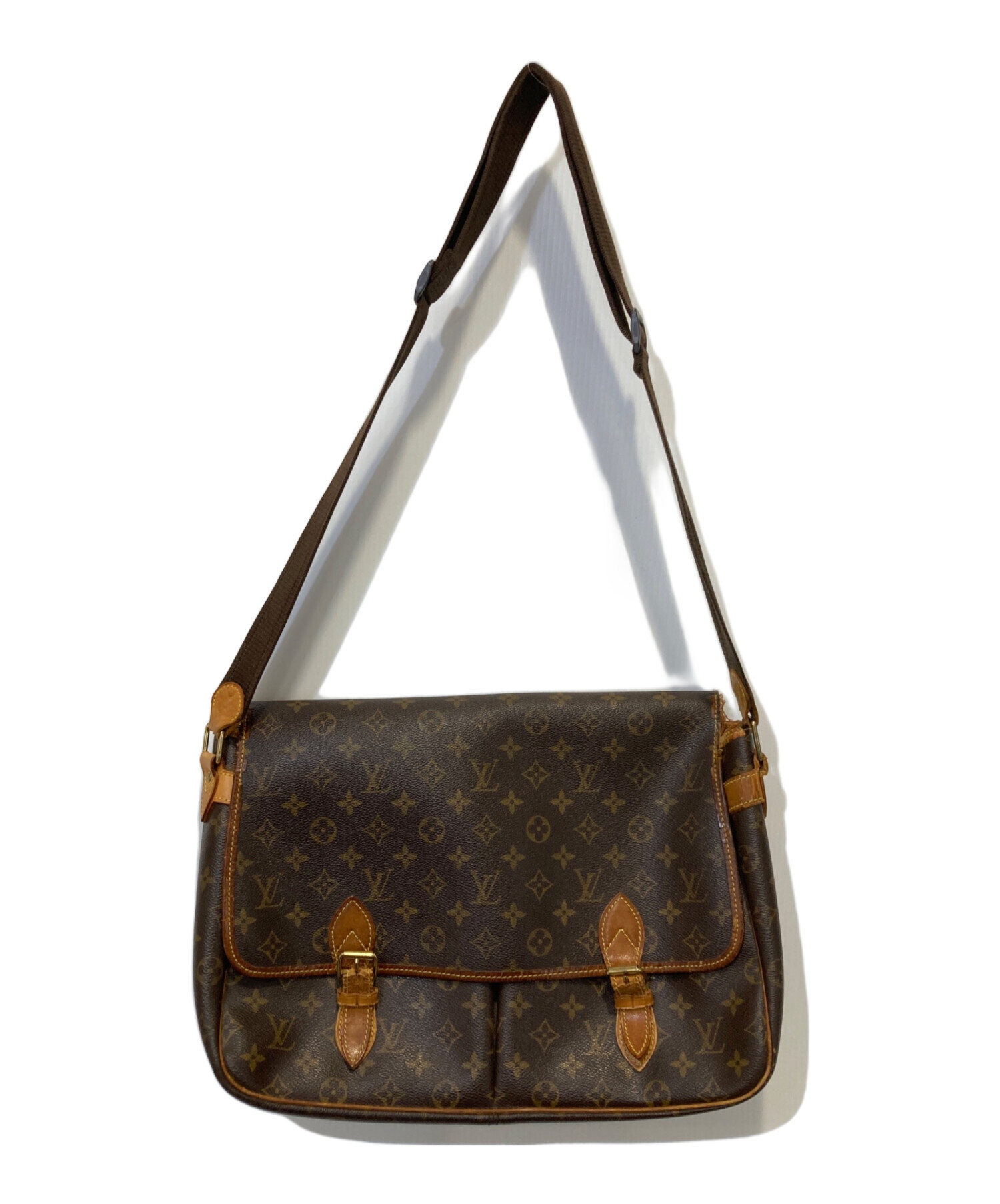 中古・古着通販】LOUIS VUITTON (ルイ ヴィトン) ジベシエールGM ブラウン サイズ:FREE｜ブランド・古着通販  トレファク公式【TREFAC FASHION】スマホサイト