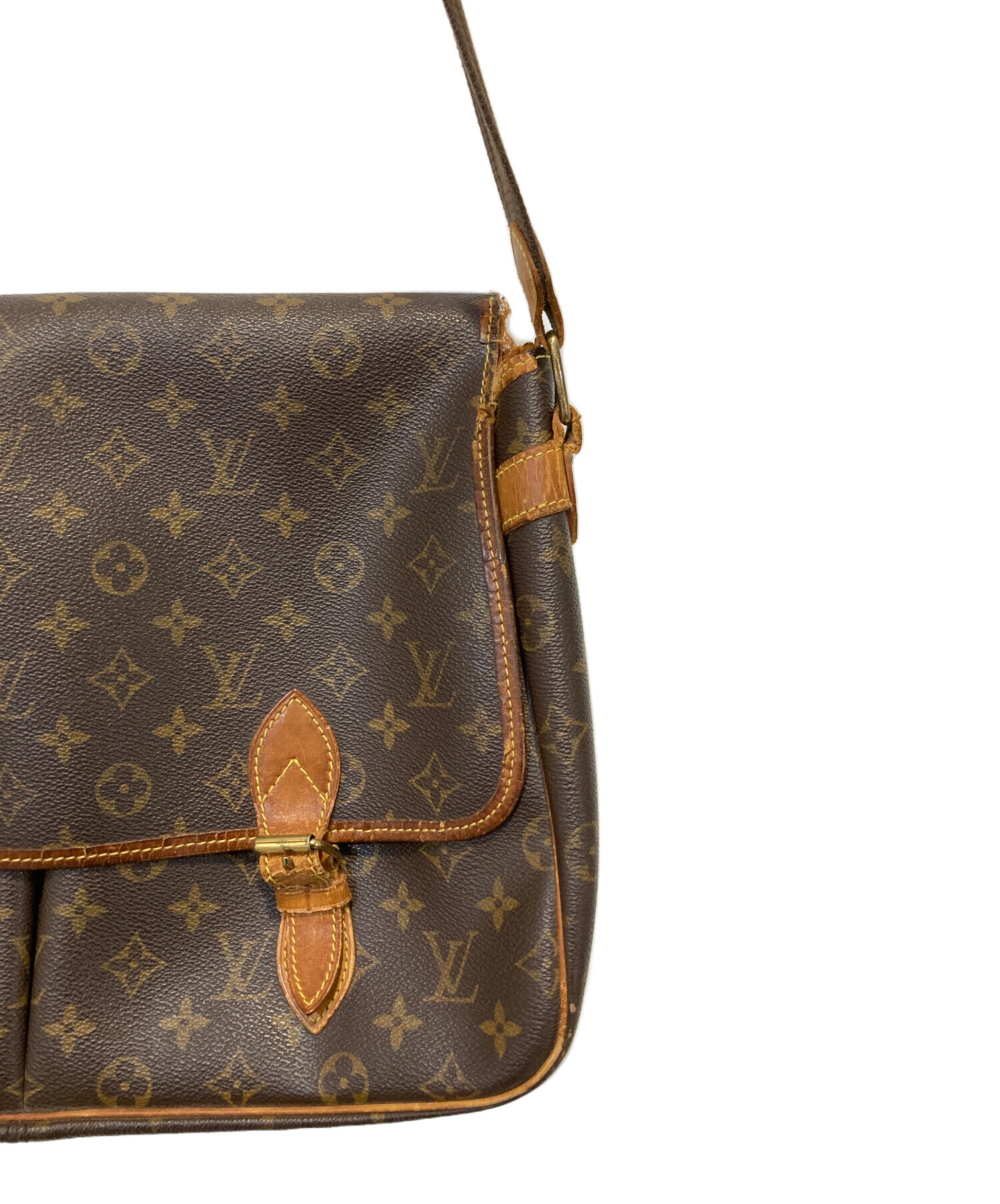 中古・古着通販】LOUIS VUITTON (ルイ ヴィトン) ジベシエールGM ブラウン サイズ:FREE｜ブランド・古着通販  トレファク公式【TREFAC FASHION】スマホサイト