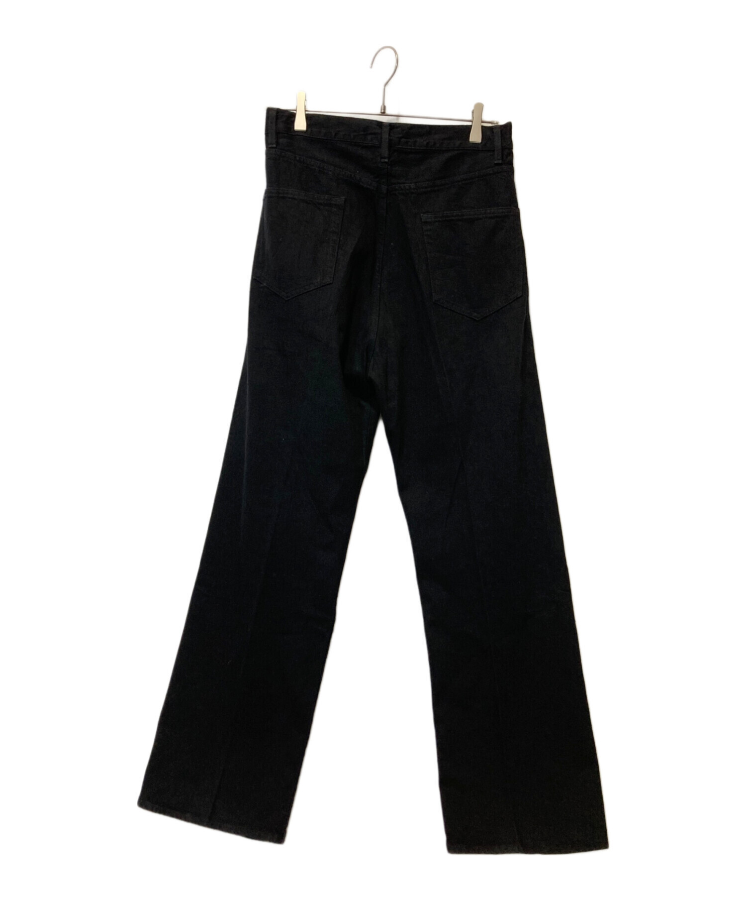 中古・古着通販】AURALEE (オーラリー) SELVEDGE LIGHT DENIM PANTS ブラック サイズ:3｜ブランド・古着通販  トレファク公式【TREFAC FASHION】スマホサイト