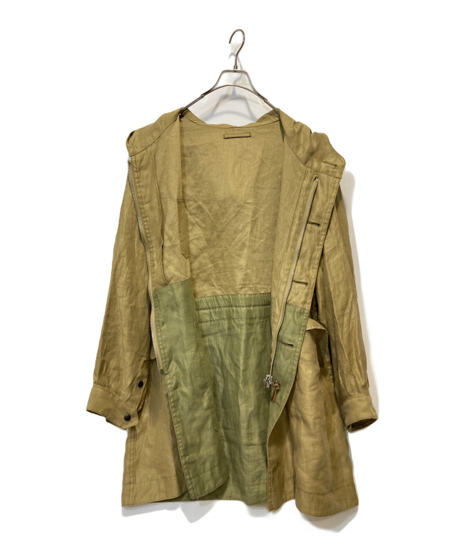 中古・古着通販】NIGEL CABOURN (ナイジェルケーボン) リバーシブルリネンジャケット カーキ サイズ:48｜ブランド・古着通販  トレファク公式【TREFAC FASHION】スマホサイト