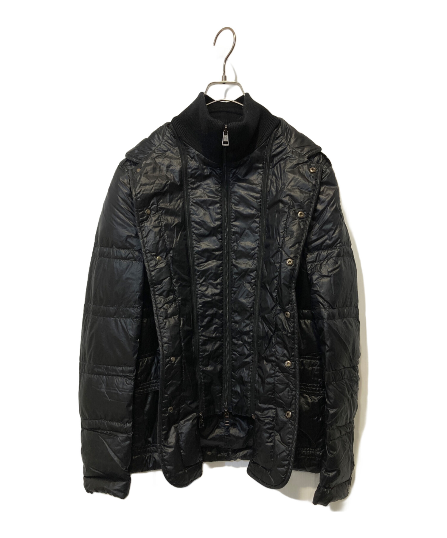 中古・古着通販】MONCLER (モンクレール) DUBBO ダウンジャケット ブラック サイズ:1｜ブランド・古着通販 トレファク公式【TREFAC  FASHION】スマホサイト