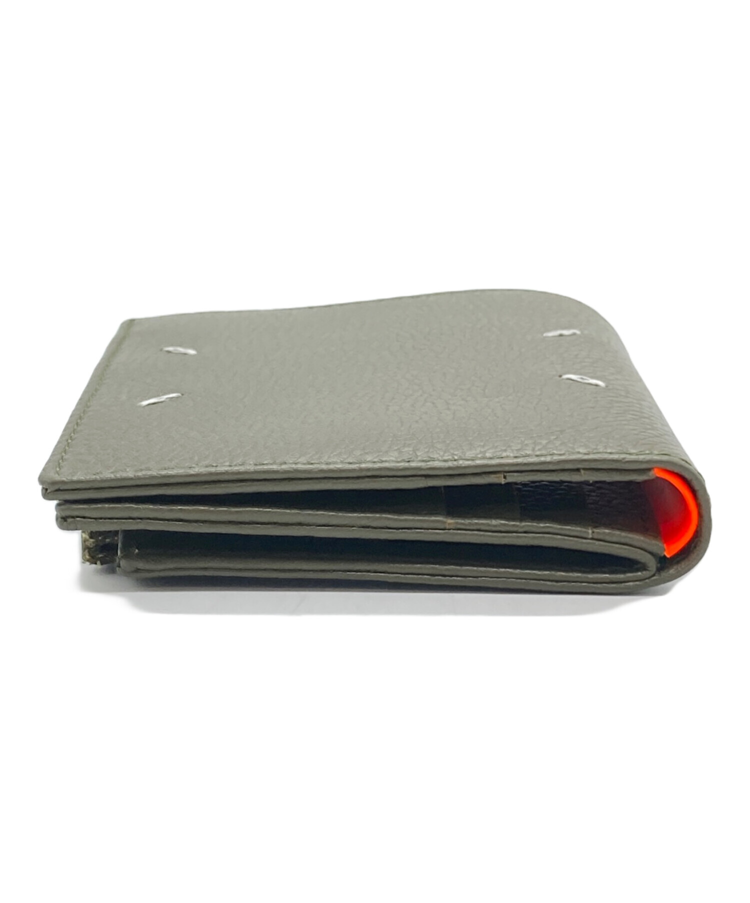 中古・古着通販】Maison Margiela (メゾンマルジェラ) lip Flap Wallet オリーブ｜ブランド・古着通販  トレファク公式【TREFAC FASHION】スマホサイト