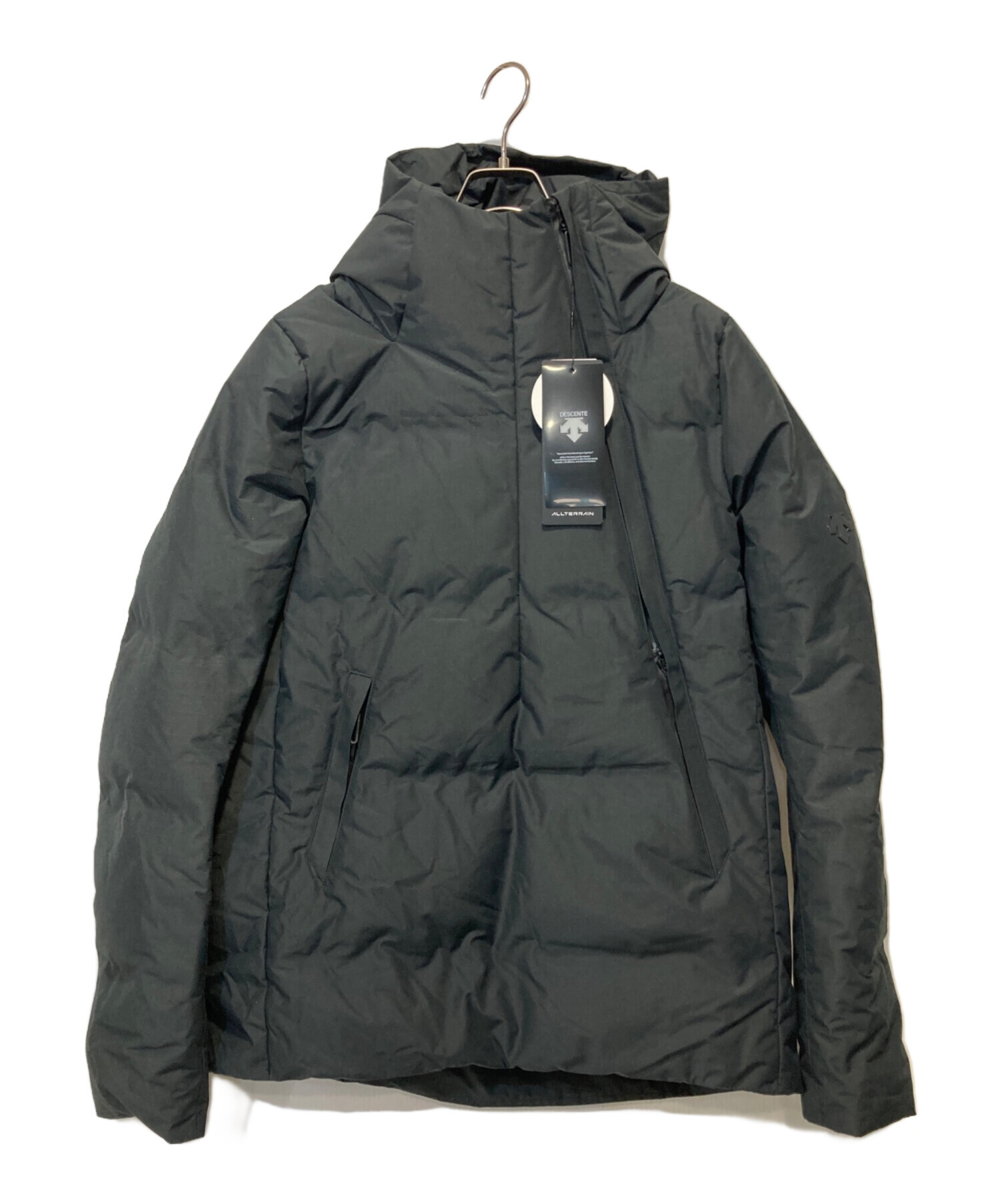 中古】デサント DESCENTE MIZUSAWA DOWN JACKET マウンテンパーカー ダウンジャケット ブルゾン ジップアップ アウター  無く L