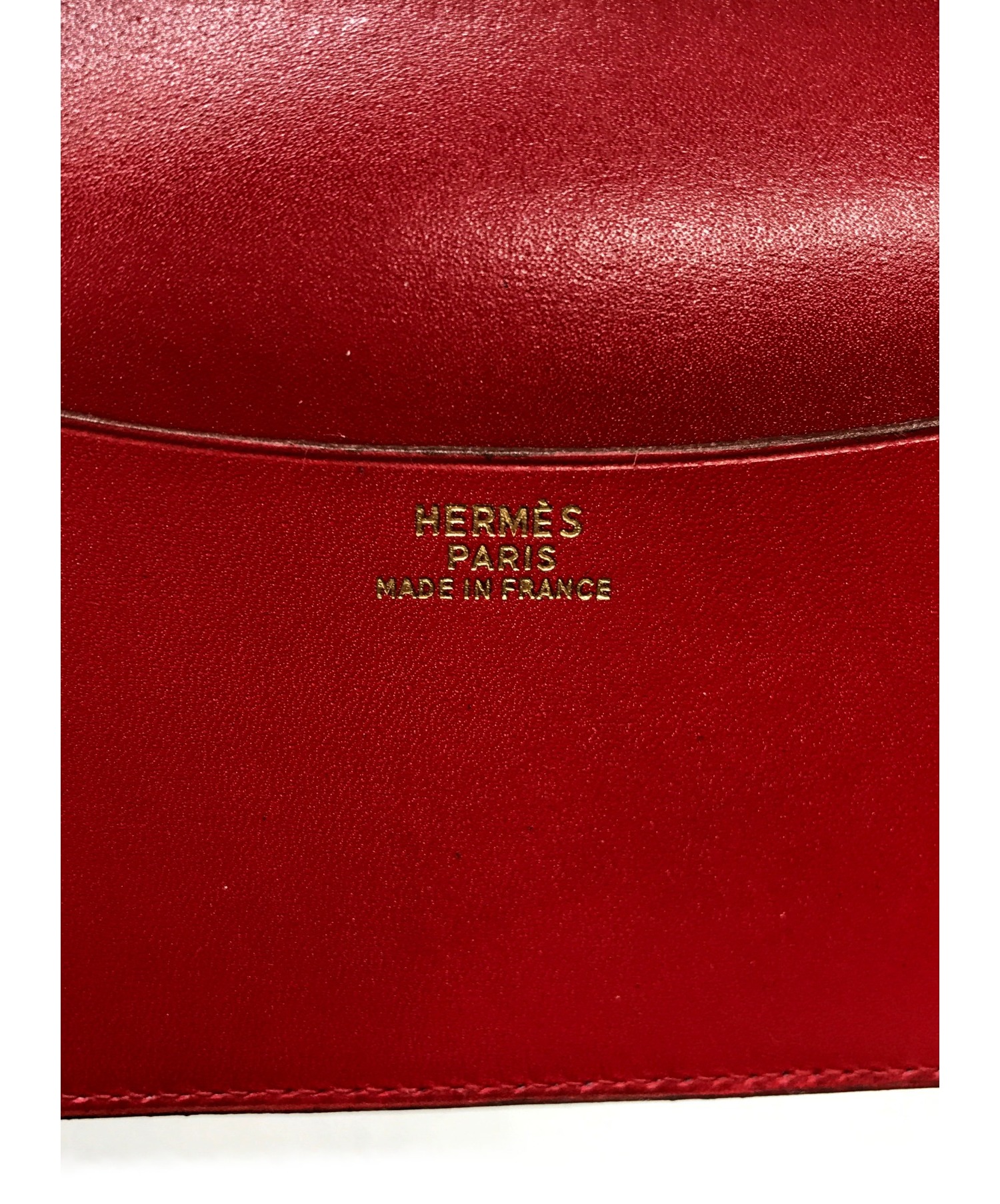 中古・古着通販】HERMES (エルメス) 手帳カバー レッド アジェンダGM