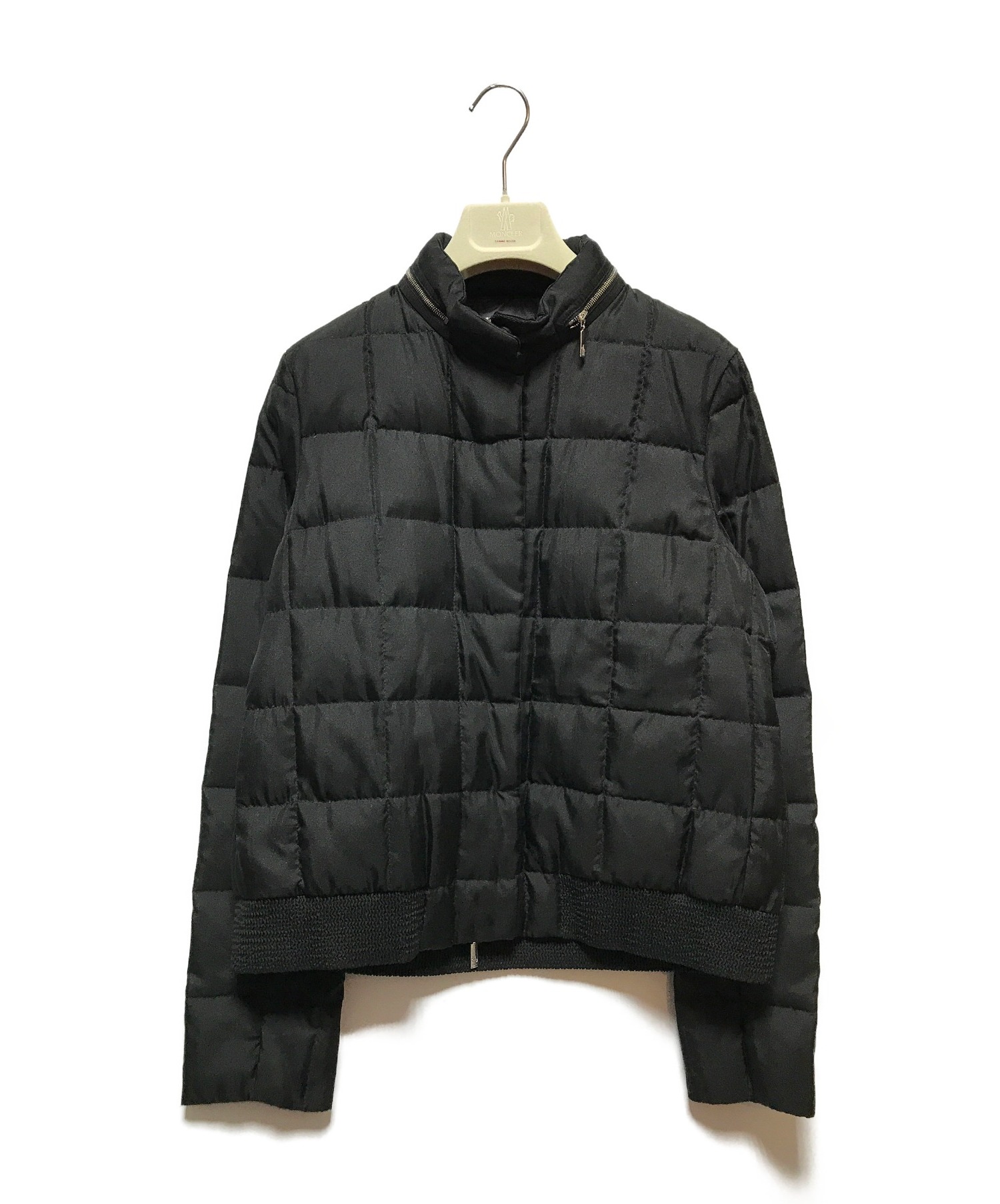 MONCLER GAMME ROUGE (モンクレール ガム ルージュ) ダウンジャケット ブラック サイズ:2（下記参照） NASTYA