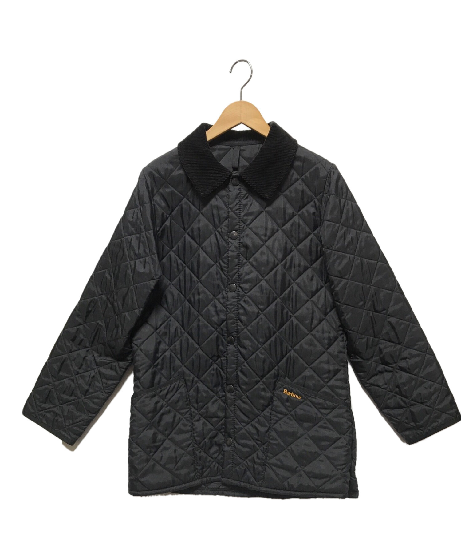 中古・古着通販】Barbour (バブアー) キルティングジャケット ブラック