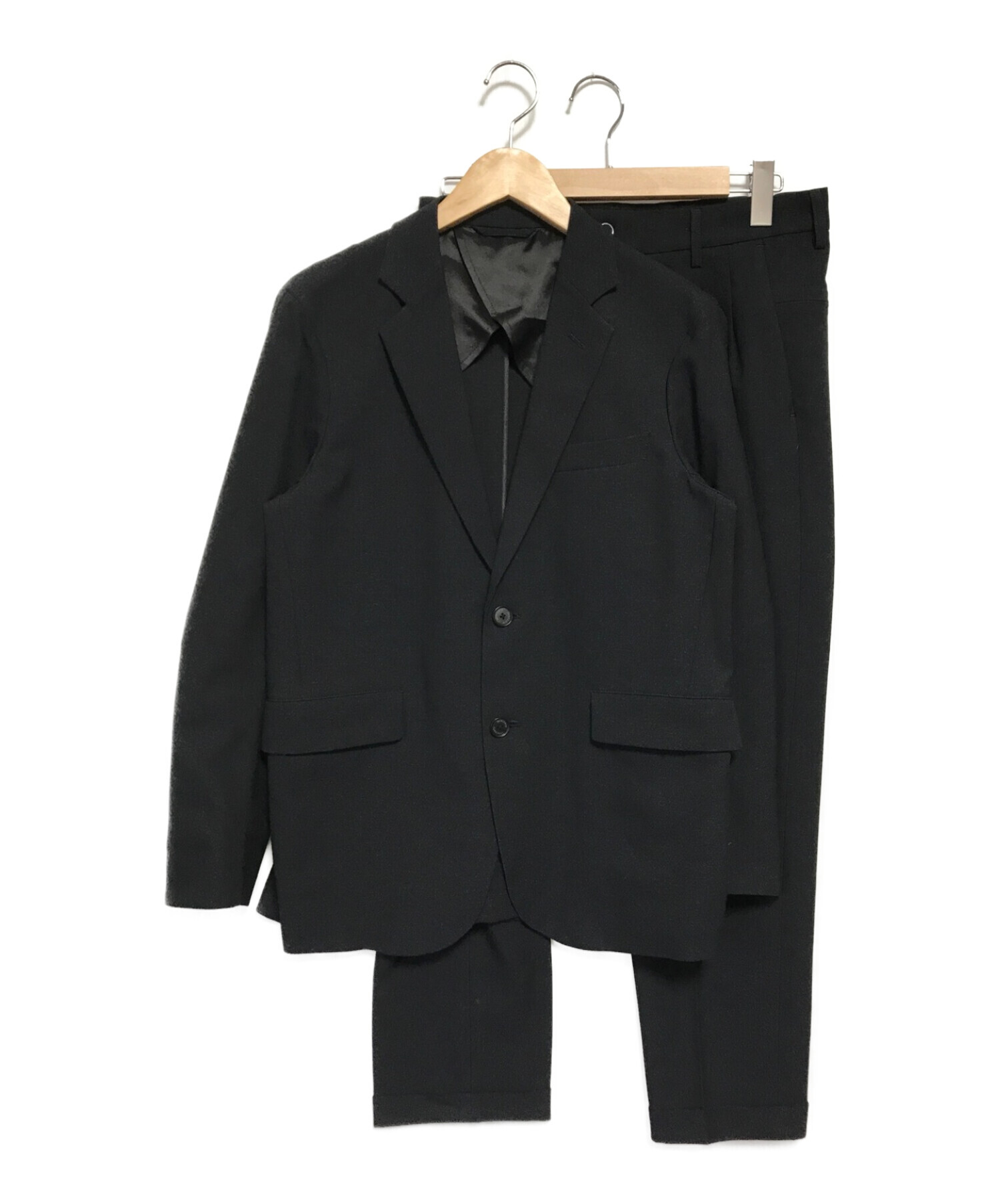 DESCENTE (デサント) セットアップスーツ ブラック サイズ:S