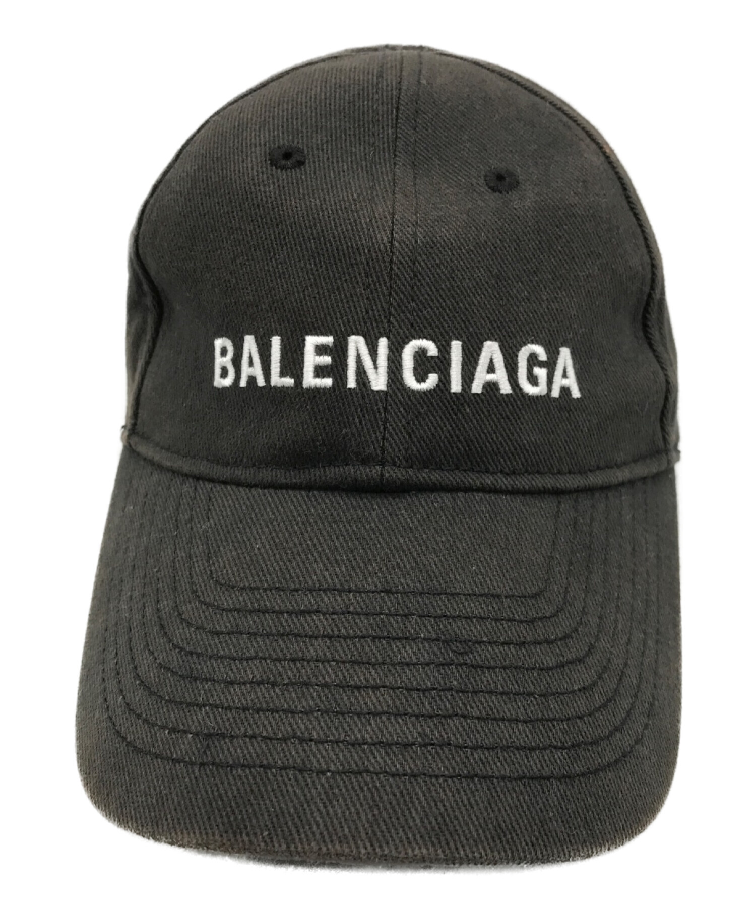 中古・古着通販】BALENCIAGA (バレンシアガ) キャップ ブラック サイズ:L(58)｜ブランド・古着通販 トレファク公式【TREFAC  FASHION】スマホサイト