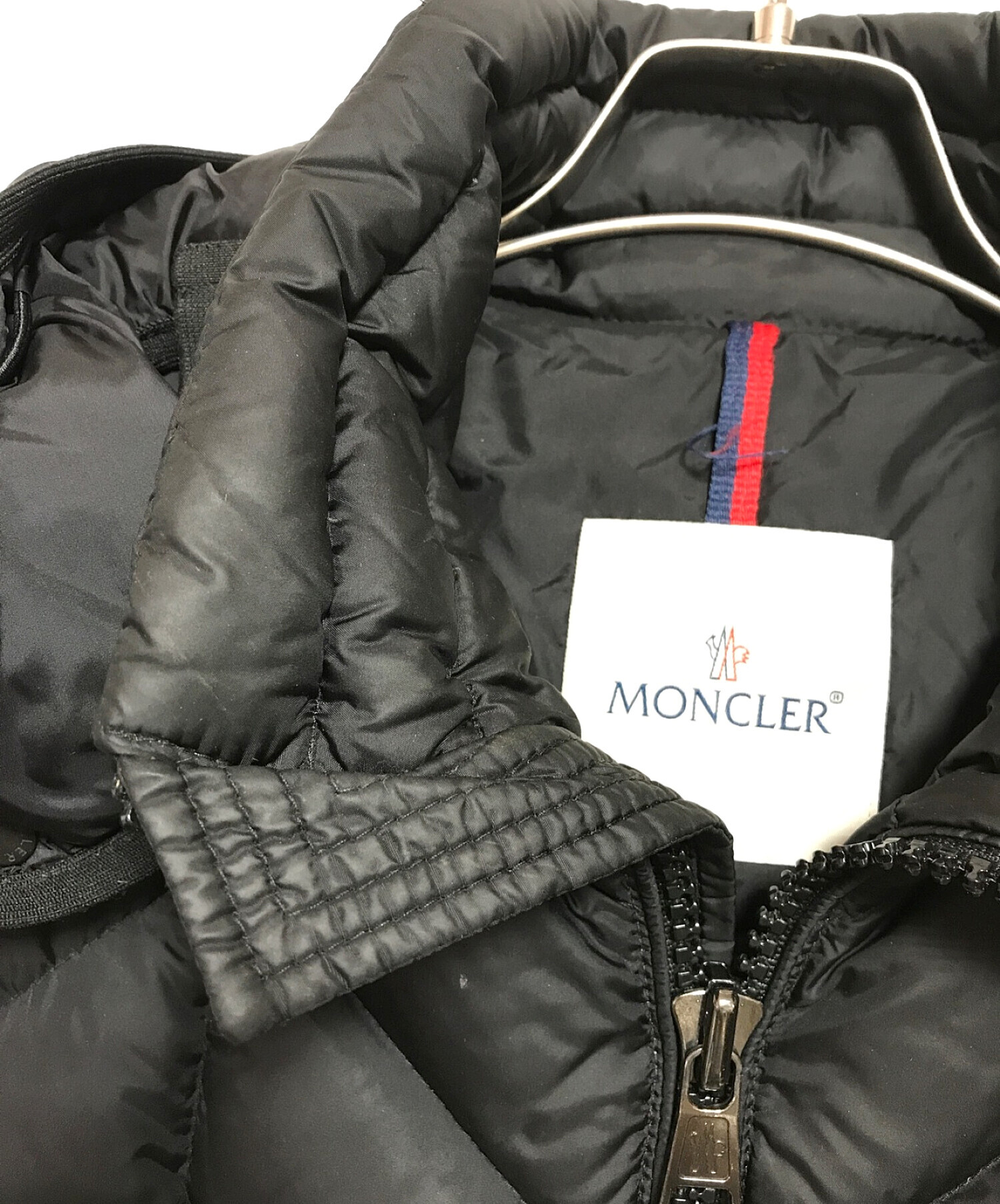 MONCLER (モンクレール) BERRIATダウンジャケット ブラック サイズ:SIZE 1