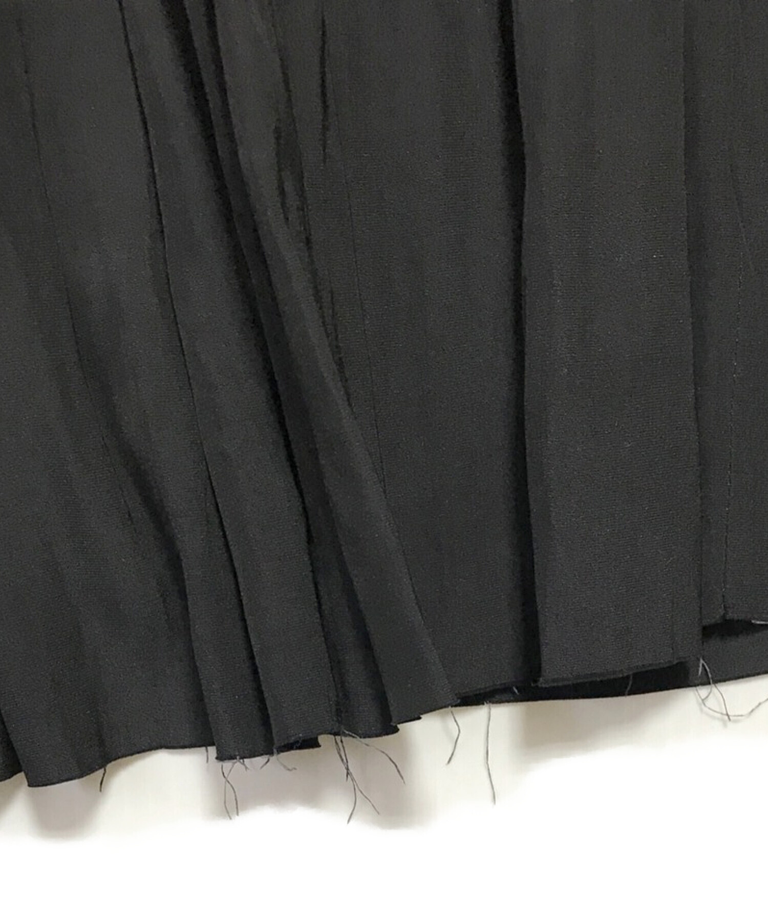 AP STUDIO (エーピーストゥディオ) サテンギャザースカート ブラック サイズ:不明