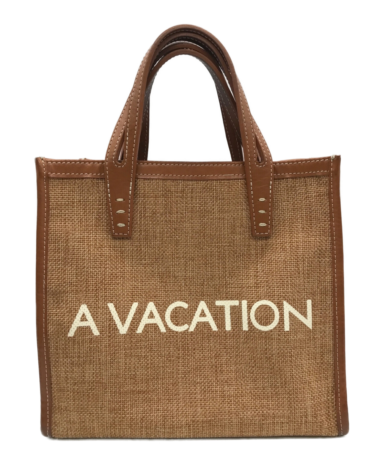 中古・古着通販】A VACATION (ア バケーション) ロゴトートバッグ