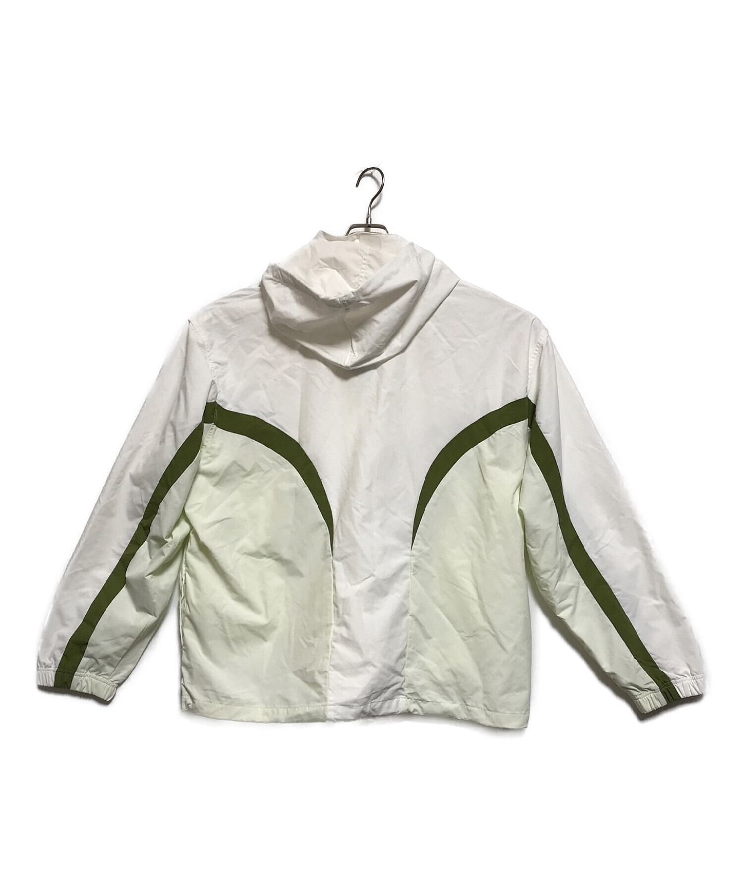 Supreme (シュプリーム) Curve Track Jacket/カーブトラックジャケット ホワイト×グリーン サイズ:XL(下記参照)