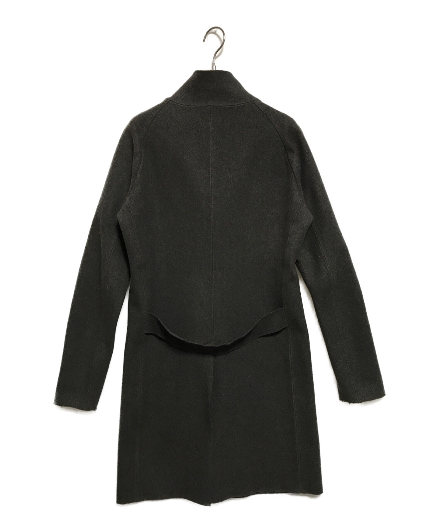 カズユキクマガイ アタッチメント スタンドカラーコート 黒 1 定価86900円お色はブラックでサイズは1です