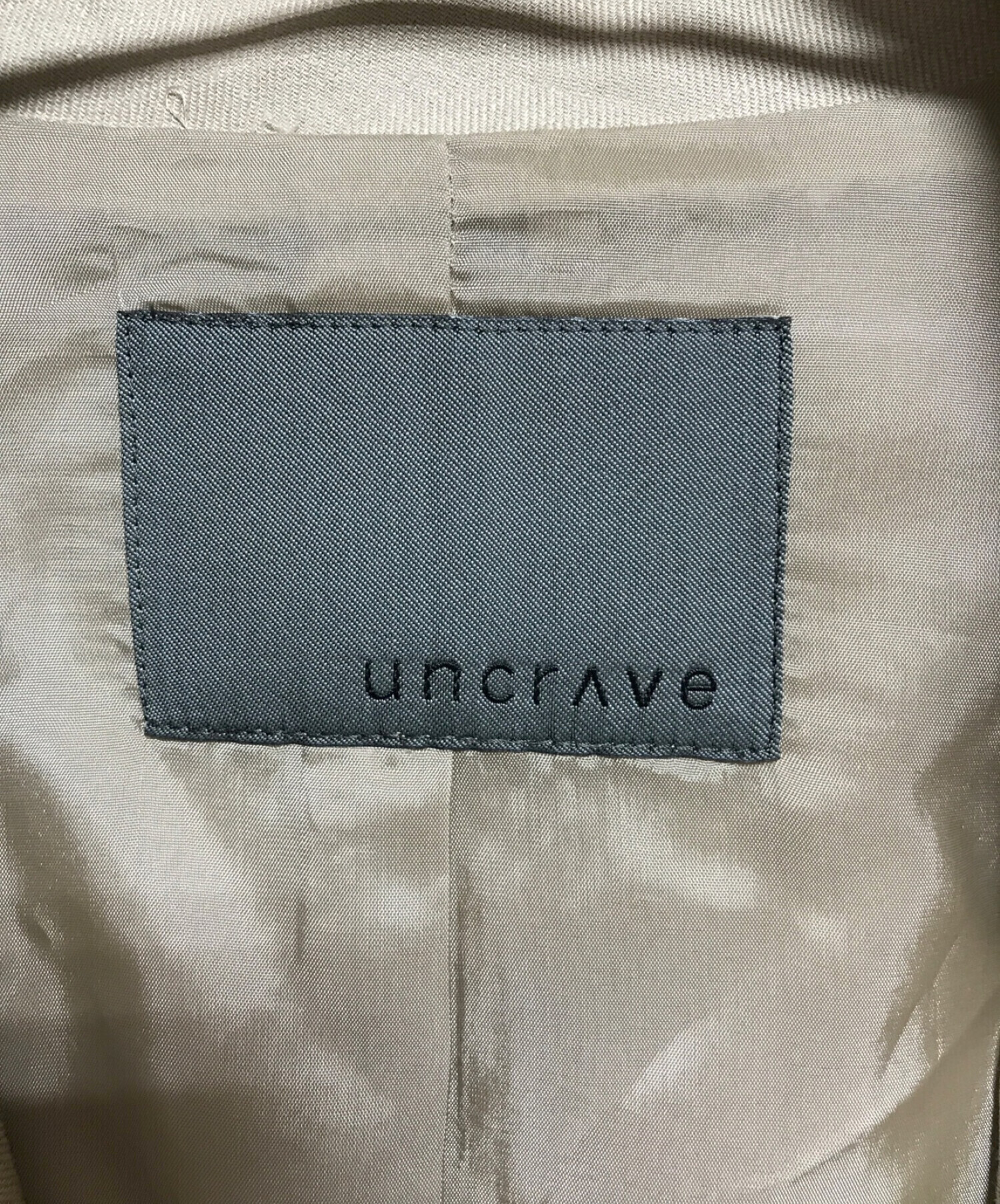 中古・古着通販】uncrave (アンクレイヴ) ベルジアンリネン ジャケット