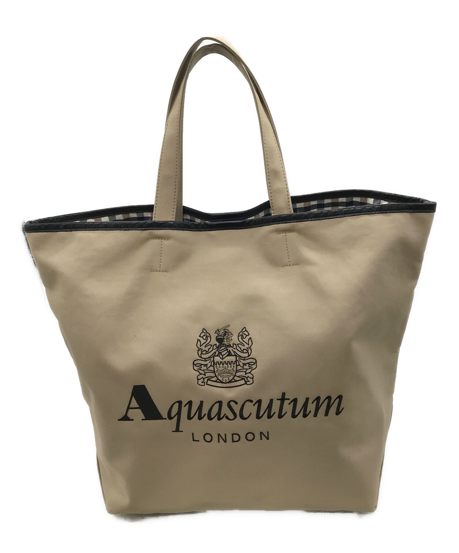 Aquascutum (アクアスキュータム) トートバッグ ベージュ