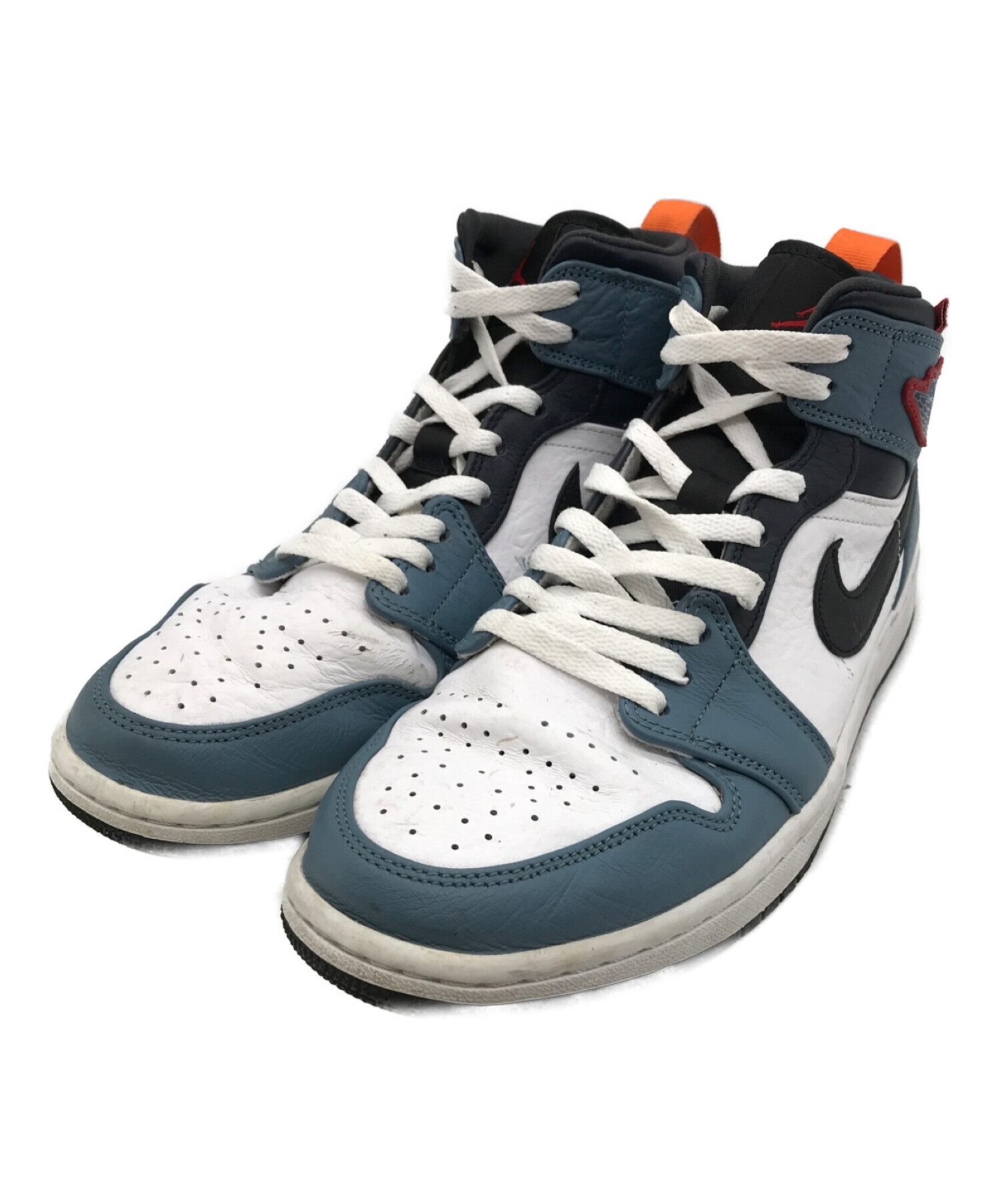 NIKE x FACETASM (ナイキ×ファセッタズム) AIR JORDAN 1 MID ブルー×ネイビー サイズ:27.5cm(下記参照)