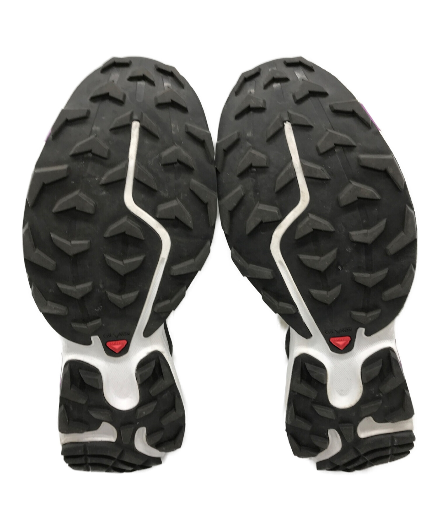 SALOMON (サロモン) trail running shoes/トレイルランニングスニーカー ホワイト×パープル サイズ:SIZE  28cm(下記参照)