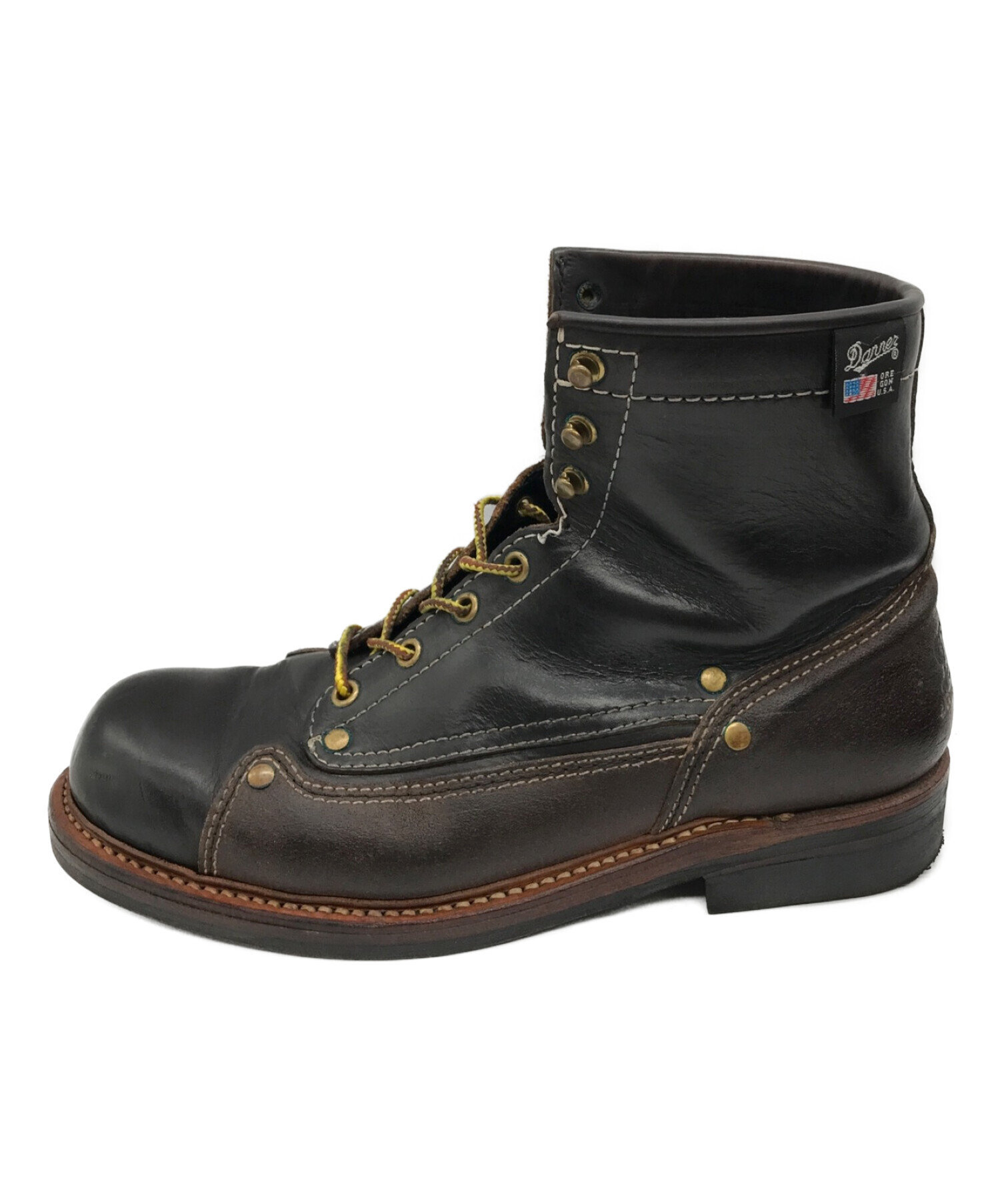 Danner (ダナー) レースアップブーツ ブラウン サイズ:SIZE 9