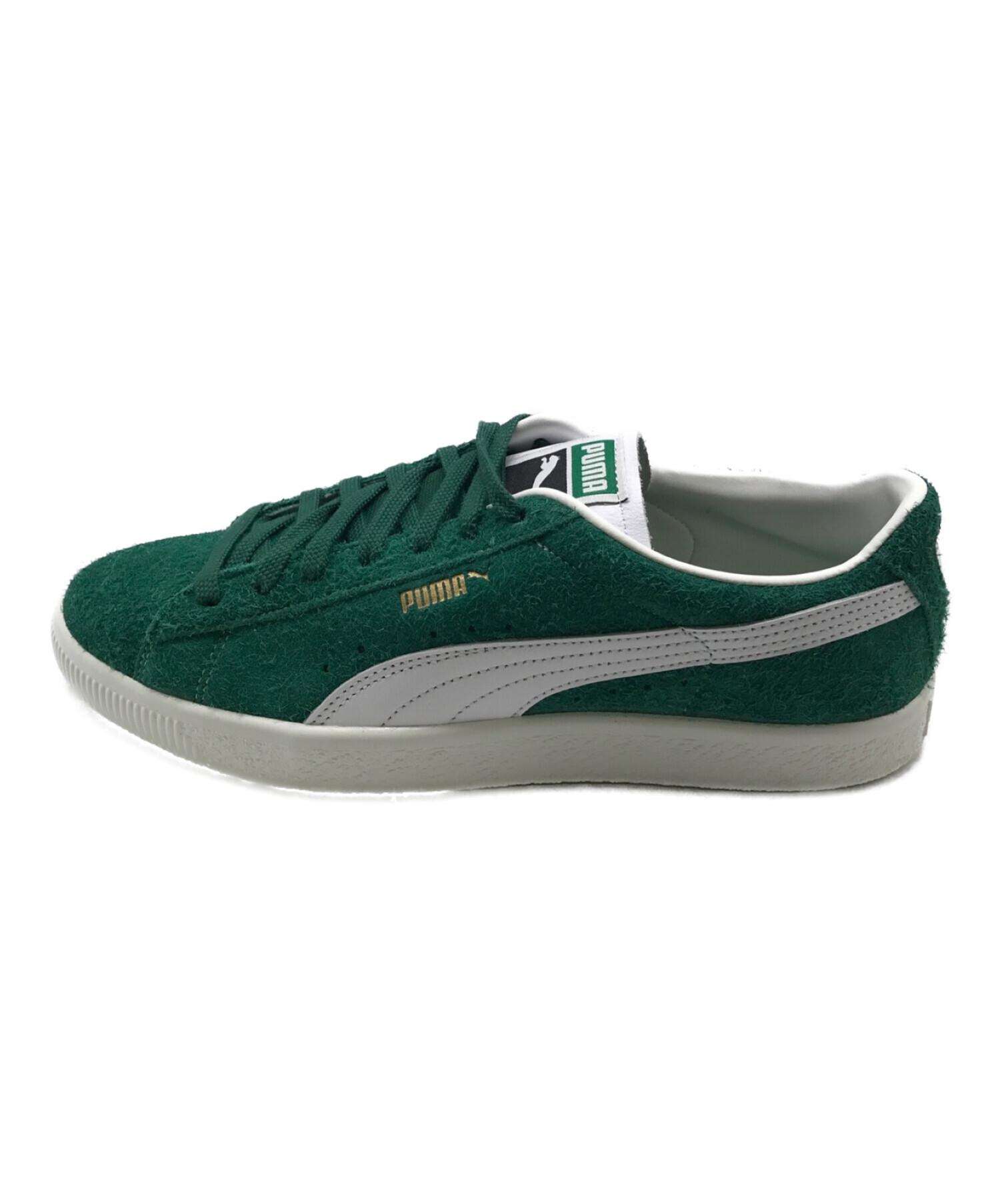 中古・古着通販】PUMA (プーマ) ローカットスニーカー グリーン サイズ