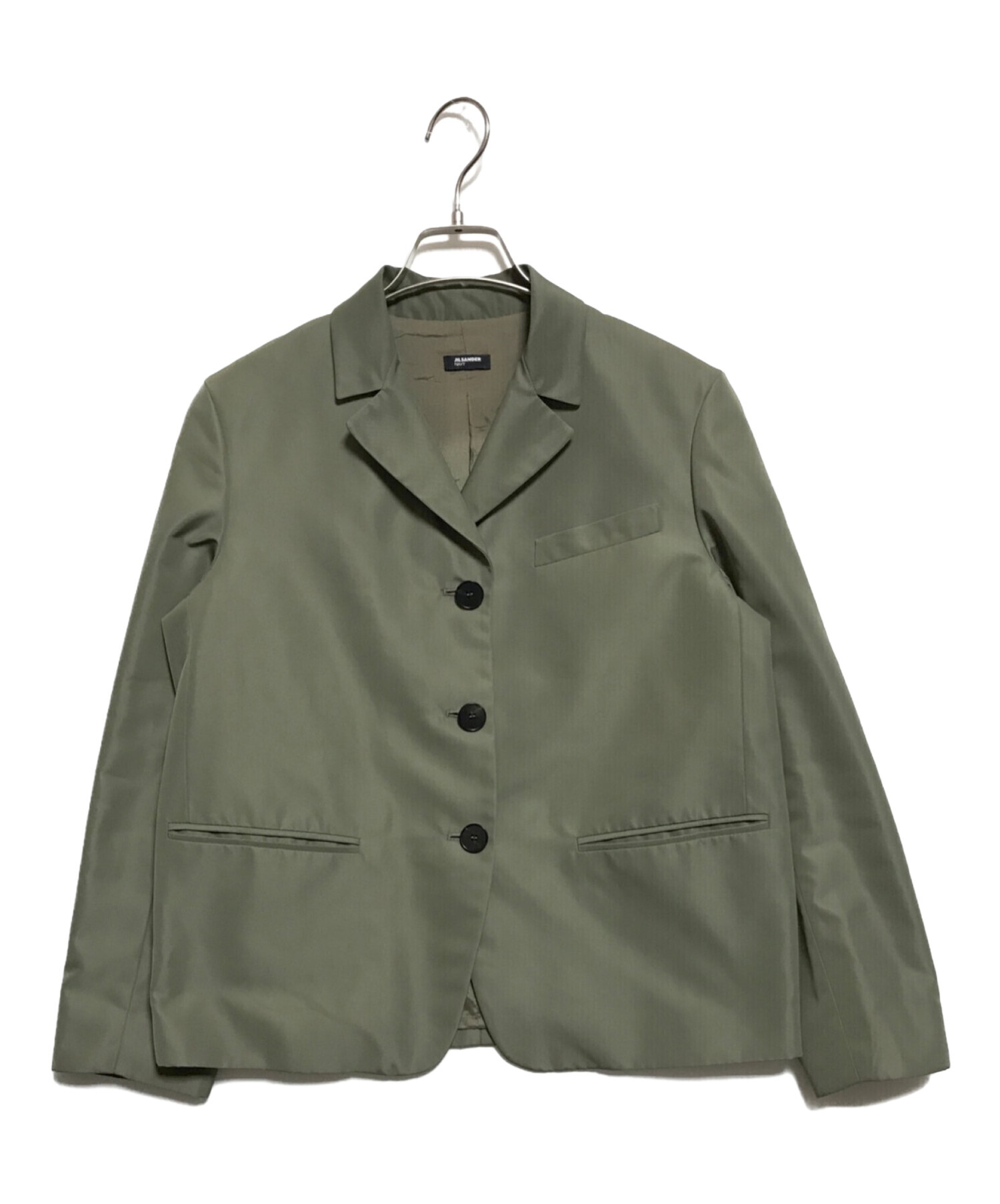 中古・古着通販】JIL SANDER NAVY (ジルサンダー ネイビー) 3Bジャケット カーキ サイズ:34｜ブランド・古着通販  トレファク公式【TREFAC FASHION】スマホサイト