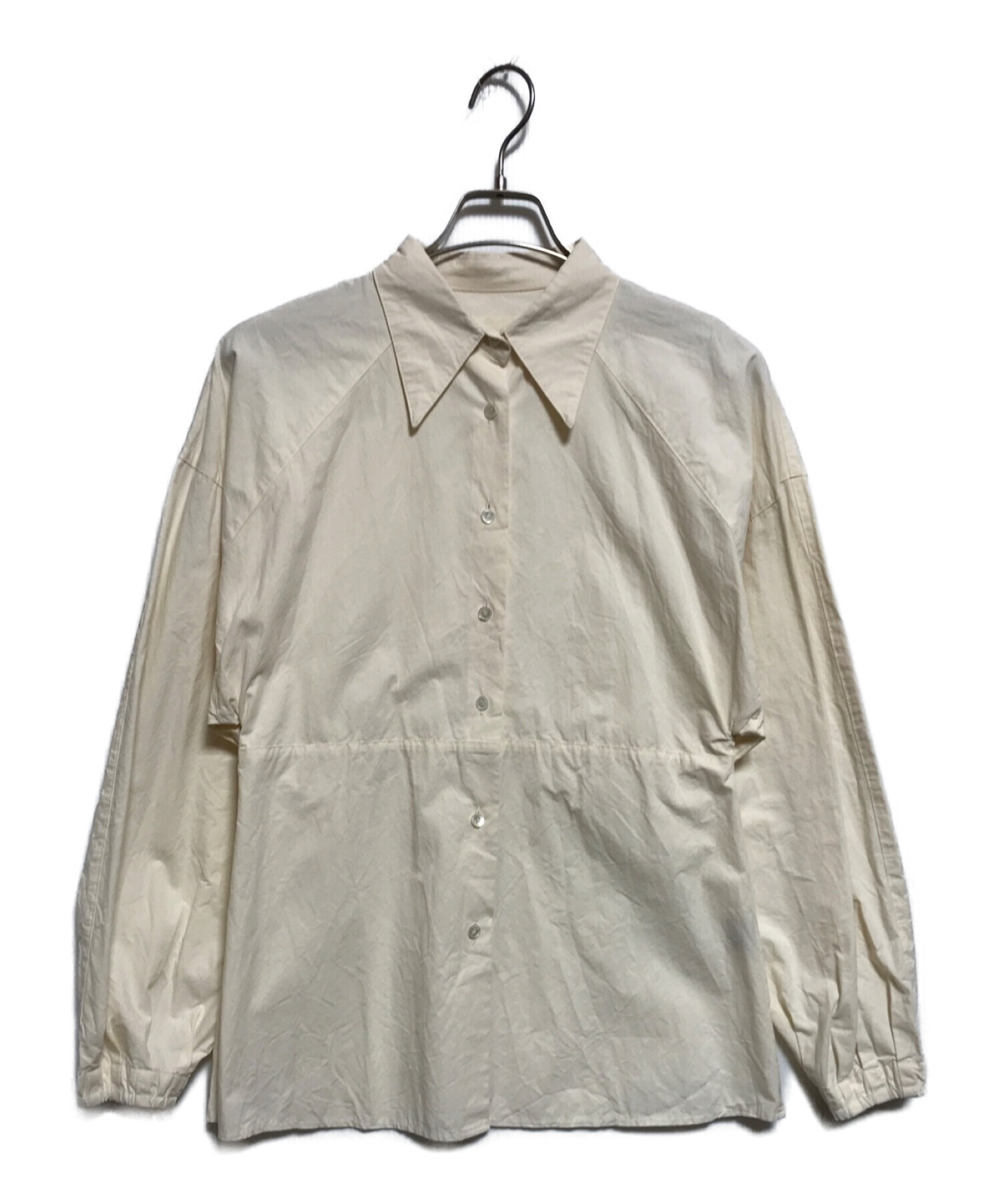 TODAYFUL (トゥデイフル) Volumesleeve Typewriter Shirts アイボリー サイズ:FREE