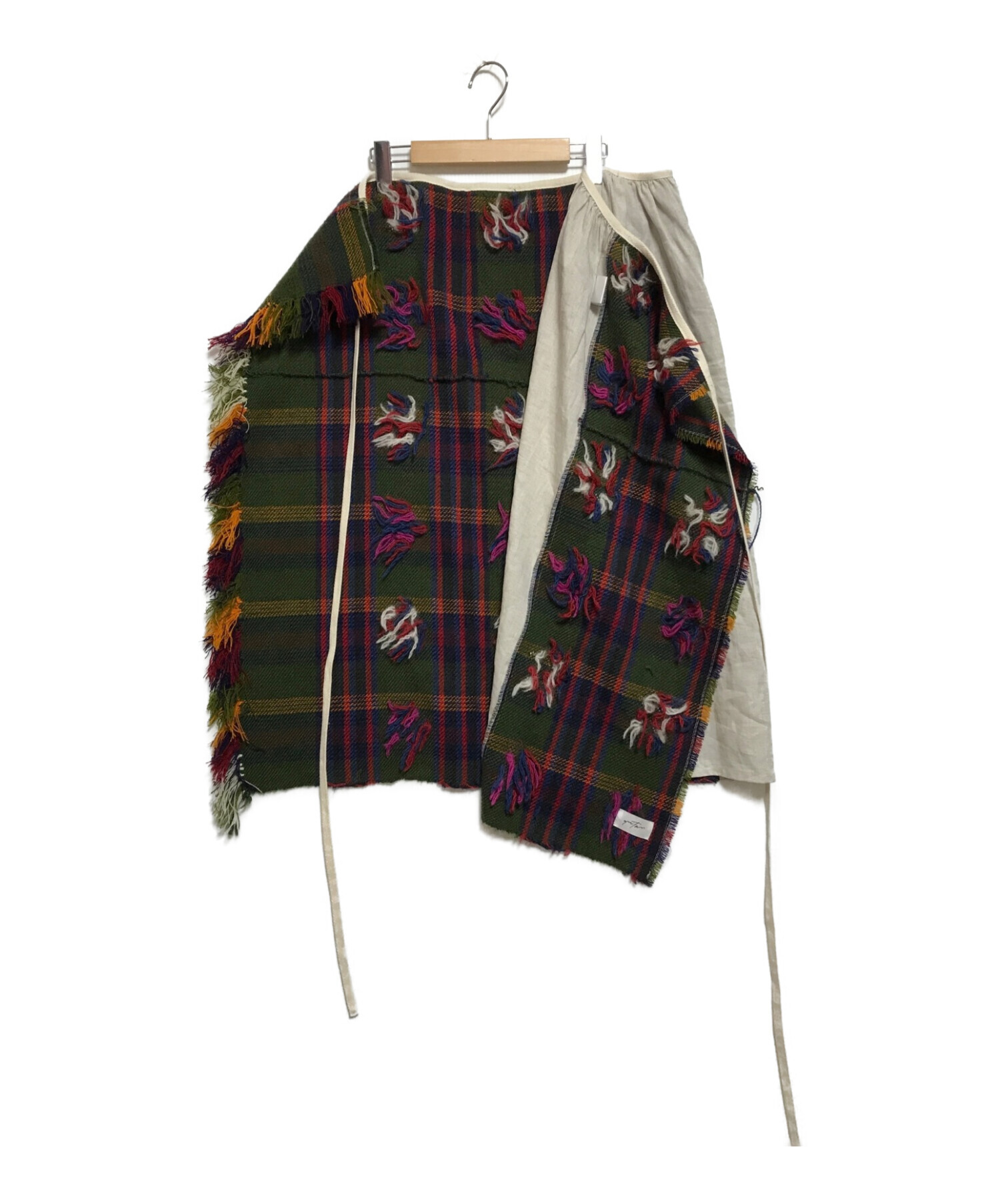 中古・古着通販】quitan (キタン) Wrap Skirt with Bhutan Textiles