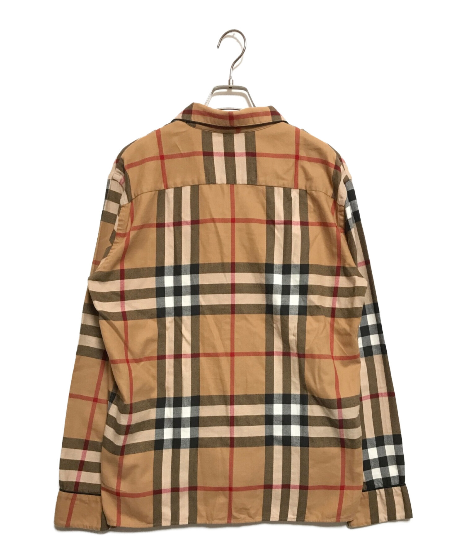 BURBERRY (バーバリー) ノヴァチェックパジャマシャツ ベージュ サイズ:S