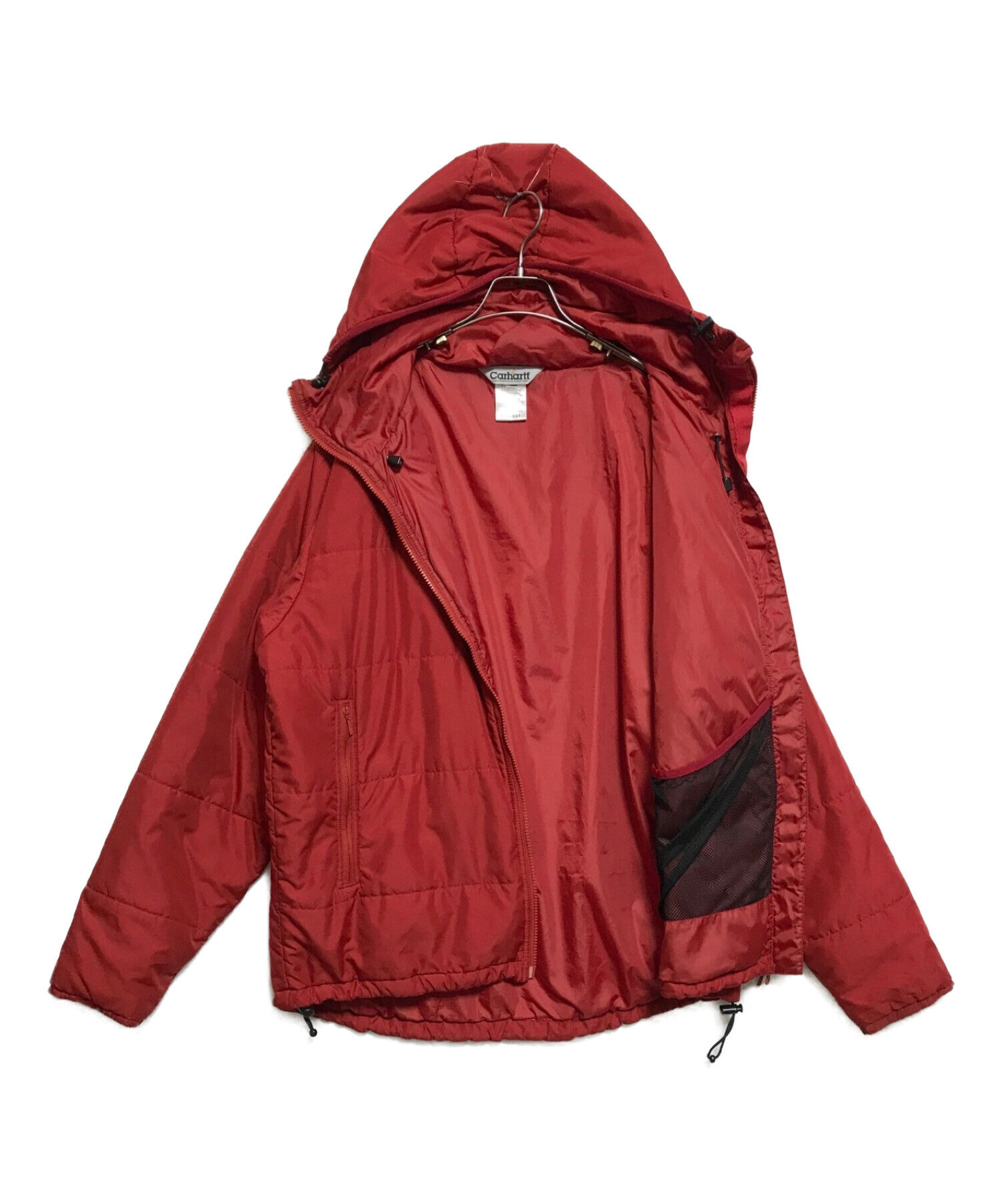 中古・古着通販】CarHartt (カーハート) 中綿ジャケット レッド サイズ