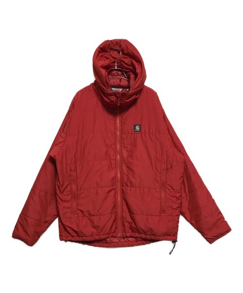 【中古・古着通販】CarHartt (カーハート) 中綿ジャケット レッド