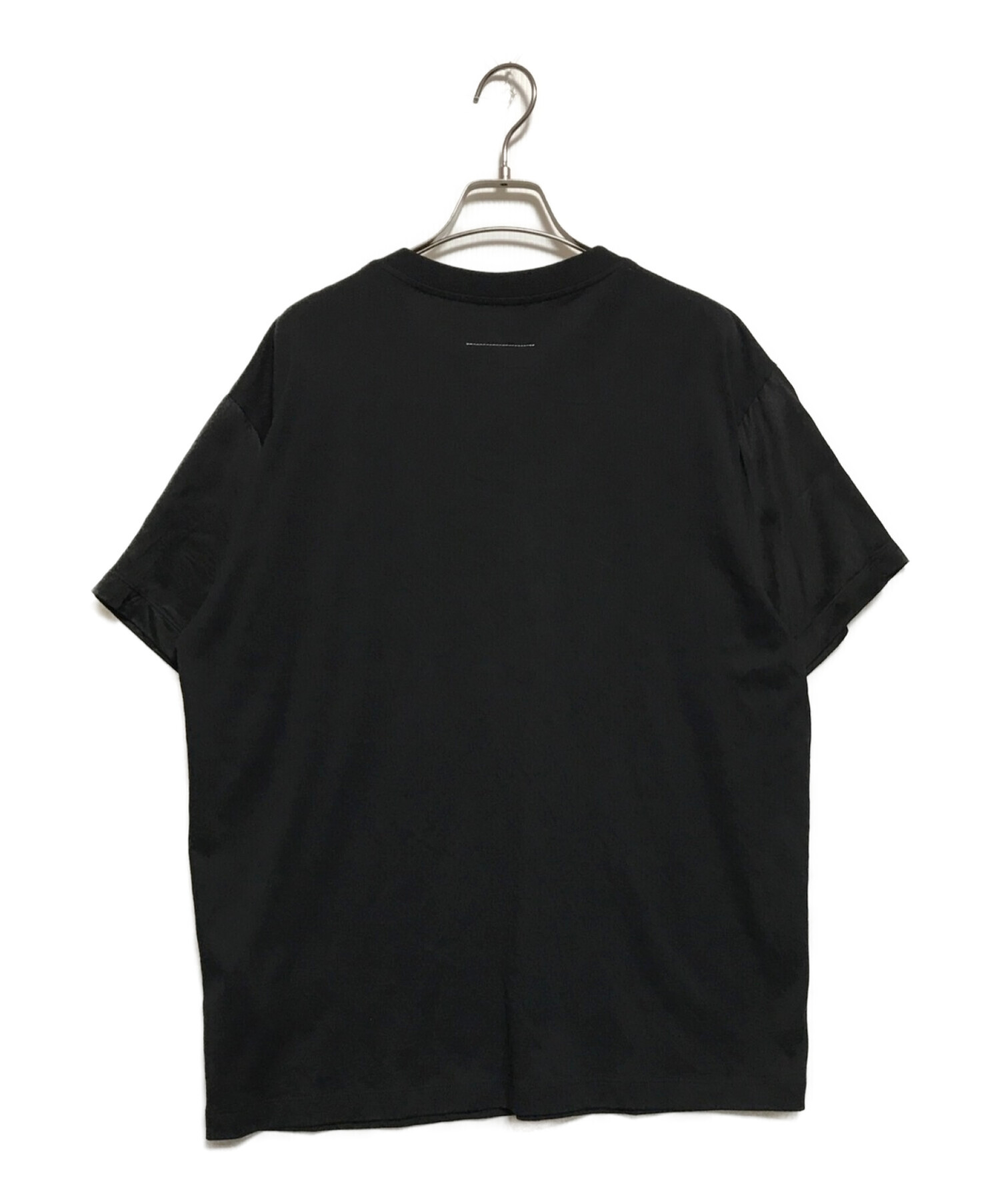 MM6 Maison Margiela (エムエムシックス メゾンマルジェラ) 半袖Tシャツ ブラック サイズ:XS 未使用品