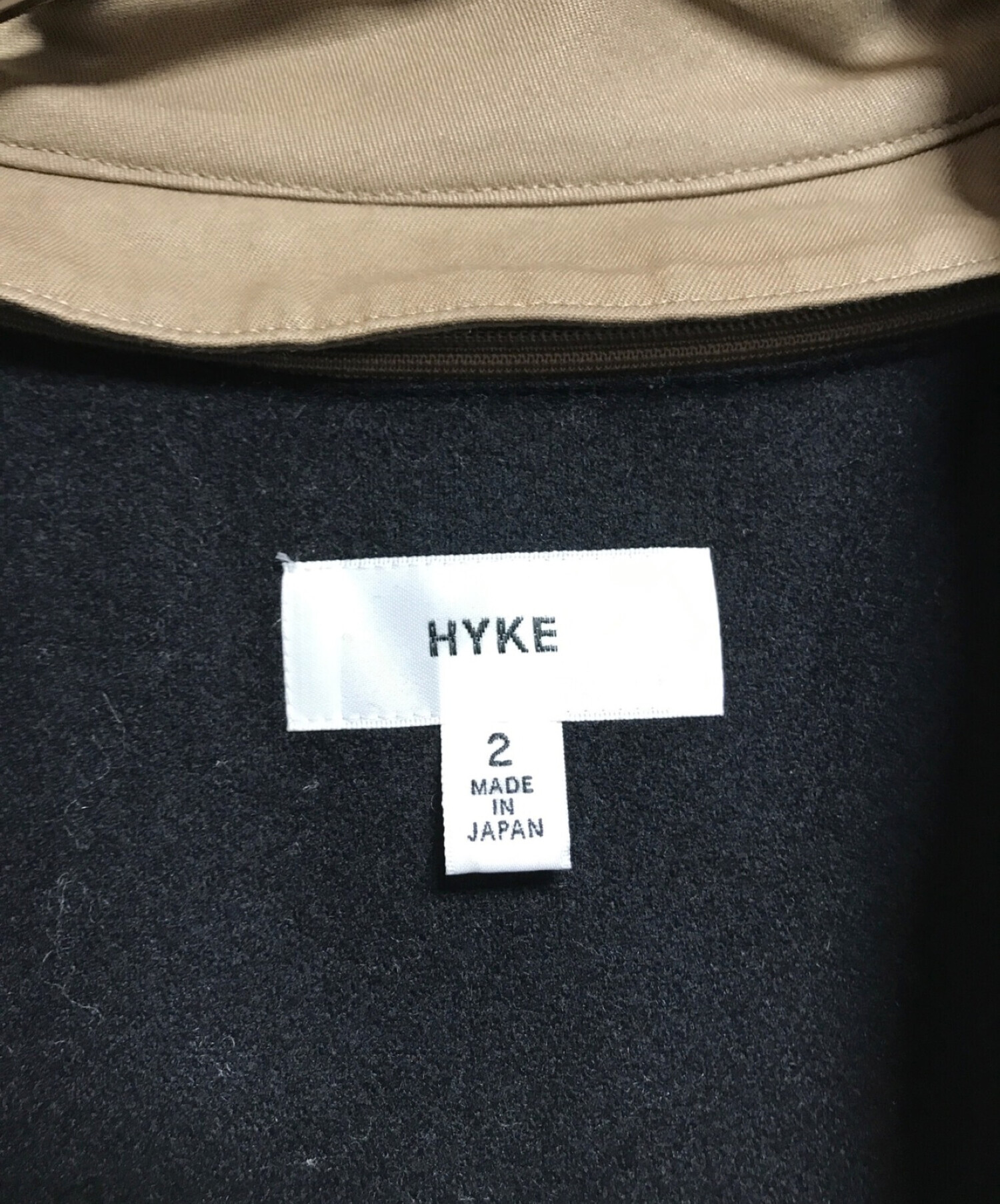 中古・古着通販】HYKE (ハイク) ライナー付トレンチコート ベージュ