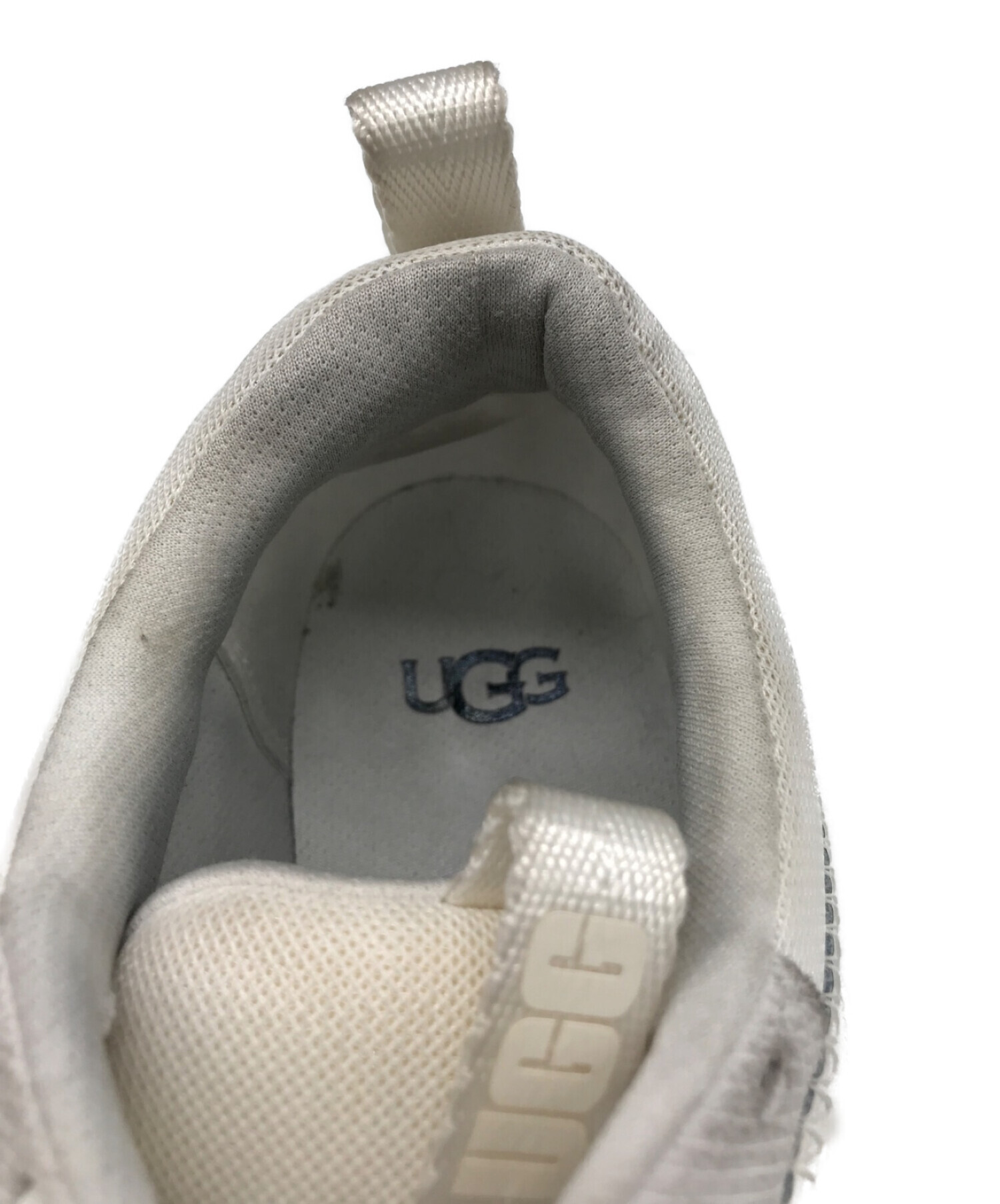 中古・古着通販】UGG (アグ) 厚底スニーカー ホワイト サイズ:SIZE24cm