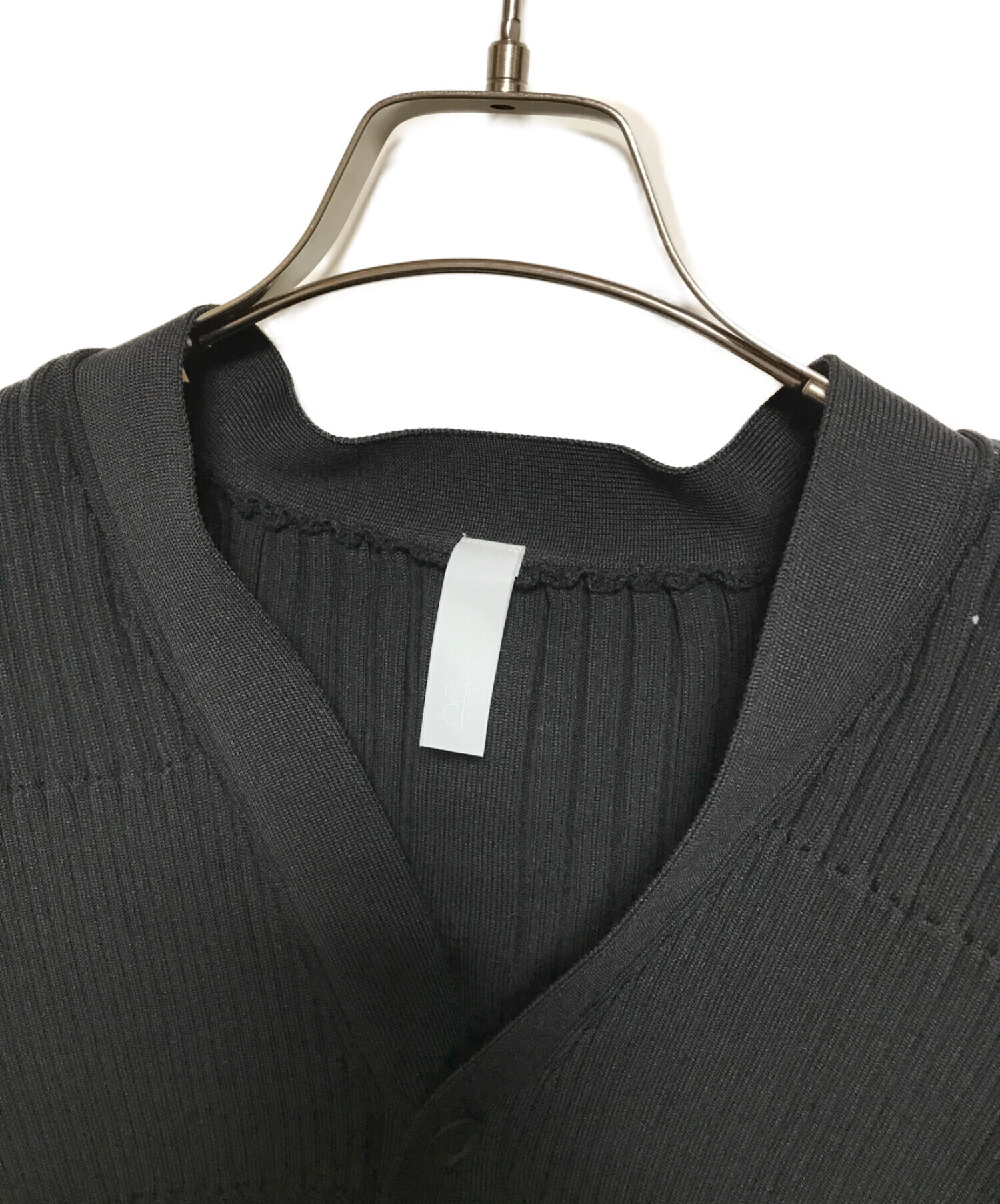 CFCL (シーエフシーエル) FLUTED CARDIGAN ブラック サイズ:3