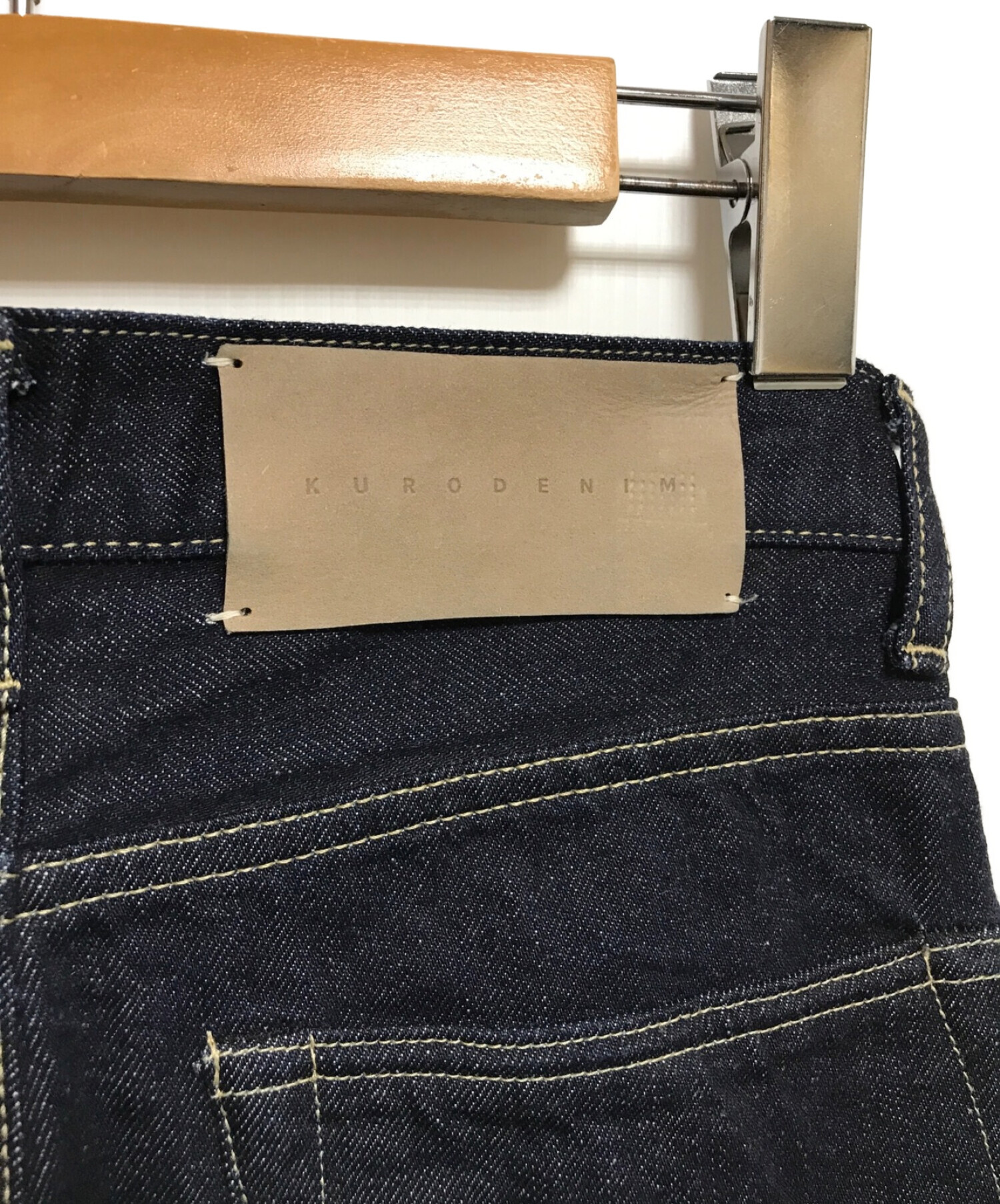 中古・古着通販】KURO (クロ) OPTIMA DENIM ONE WASH インディゴ