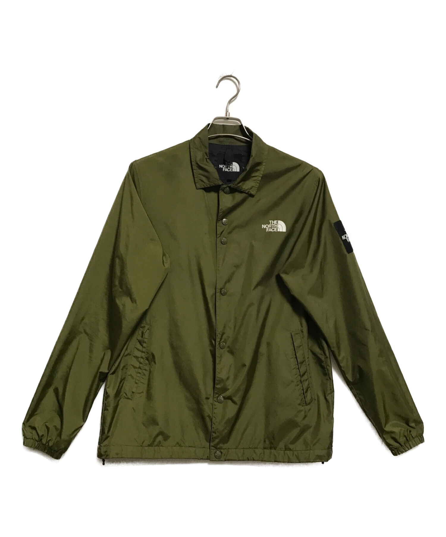 THE NORTH FACE (ザ ノース フェイス) コーチジャケット カーキ サイズ:M