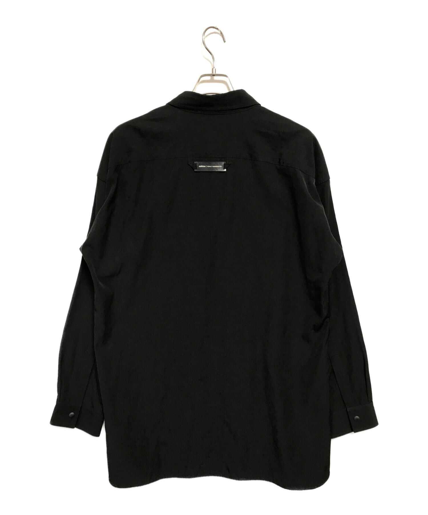 Y-3 (ワイスリー) CLASSIC LIGHT RIPSTOP OVERSHIRT ブラック サイズ:Ｍ