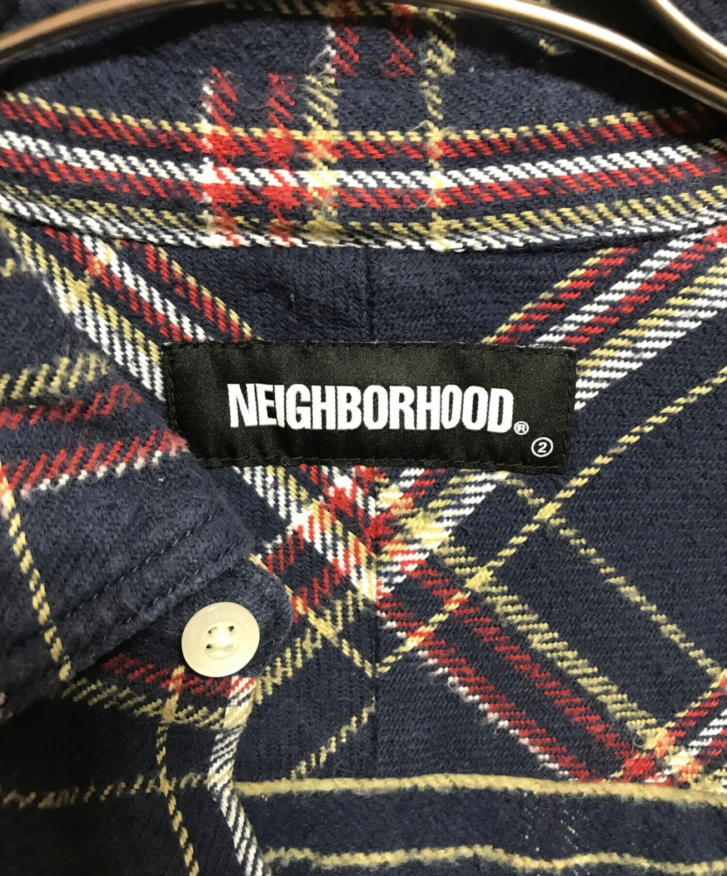 中古・古着通販】NEIGHBORHOOD (ネイバーフッド) チェックネルシャツ