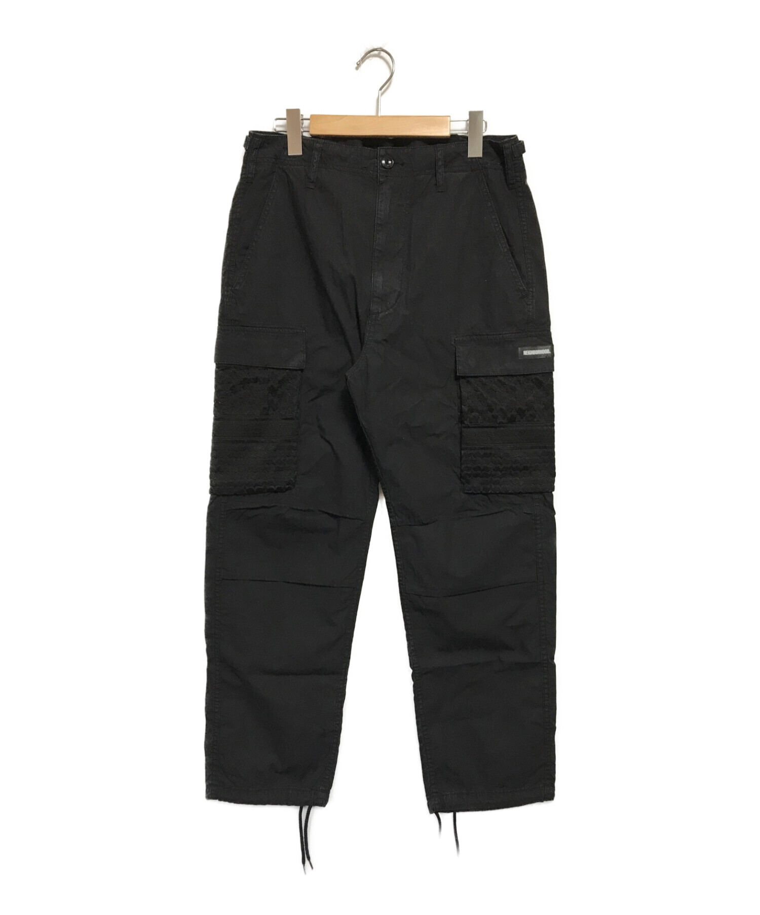 中古・古着通販】NEIGHBORHOOD (ネイバーフッド) bdu pants ブラック