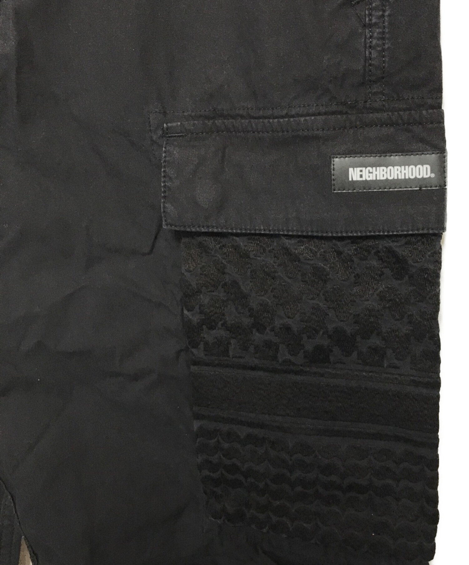 中古・古着通販】NEIGHBORHOOD (ネイバーフッド) bdu pants ブラック